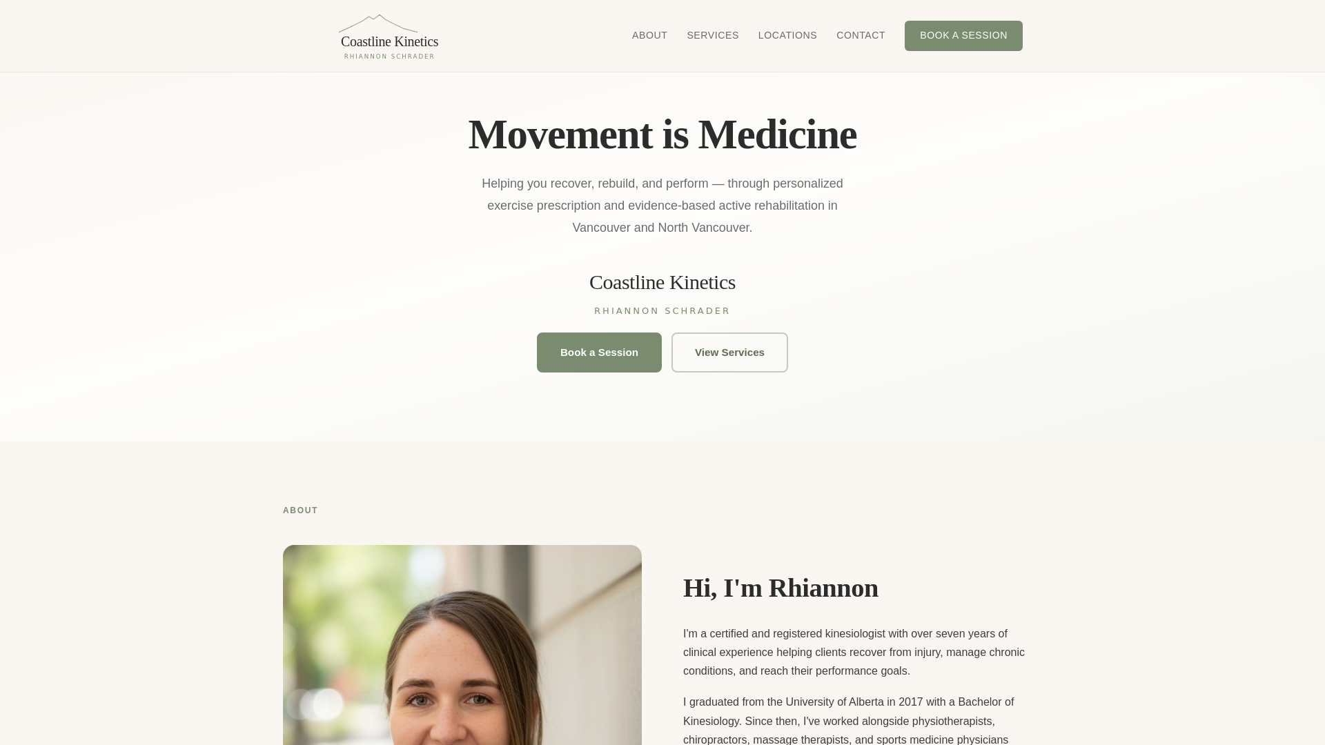 website screenshot of https://rhiannon-schrader.pages.dev/