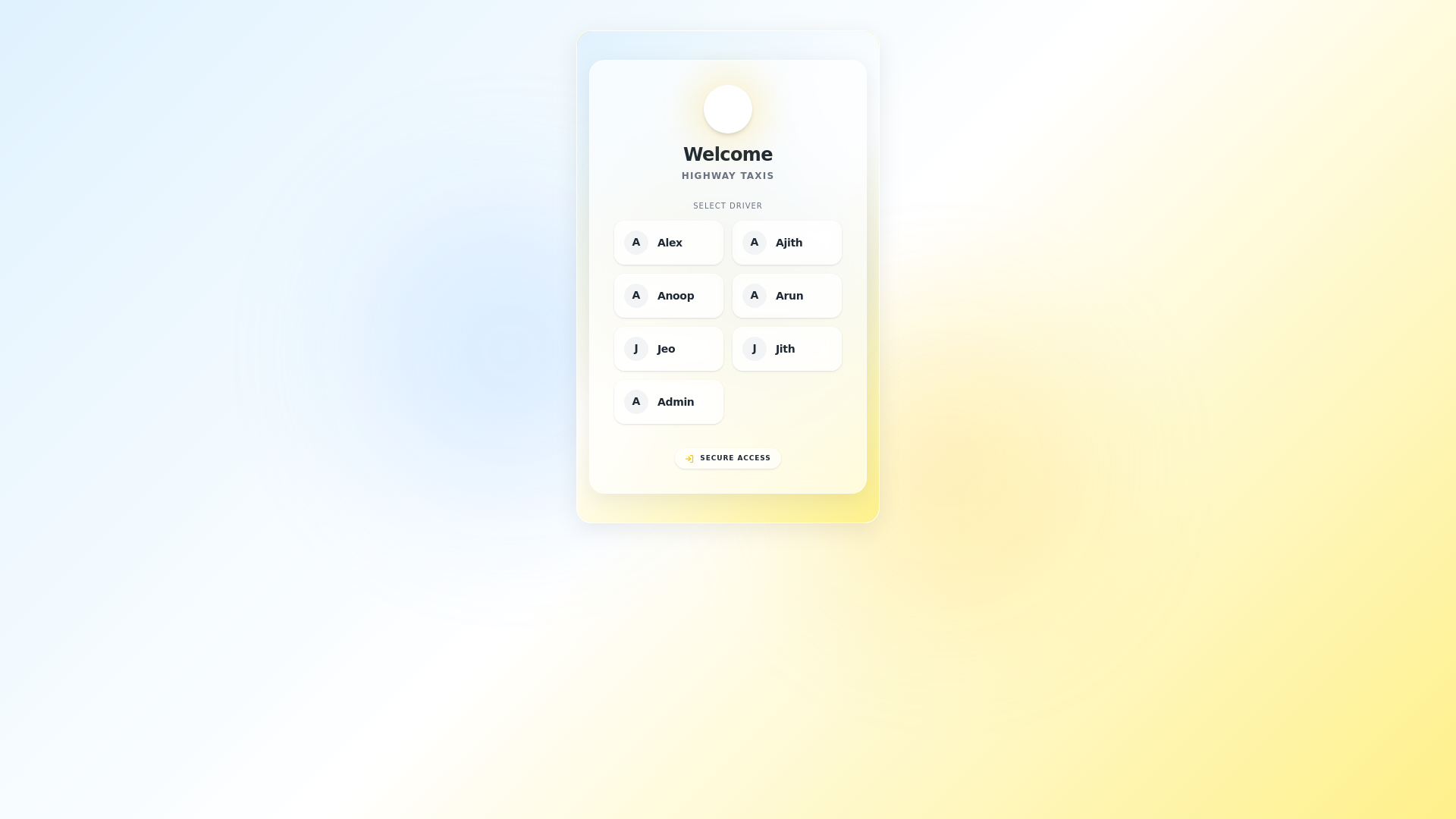 website screenshot of https://highwaytaxis.pages.dev/