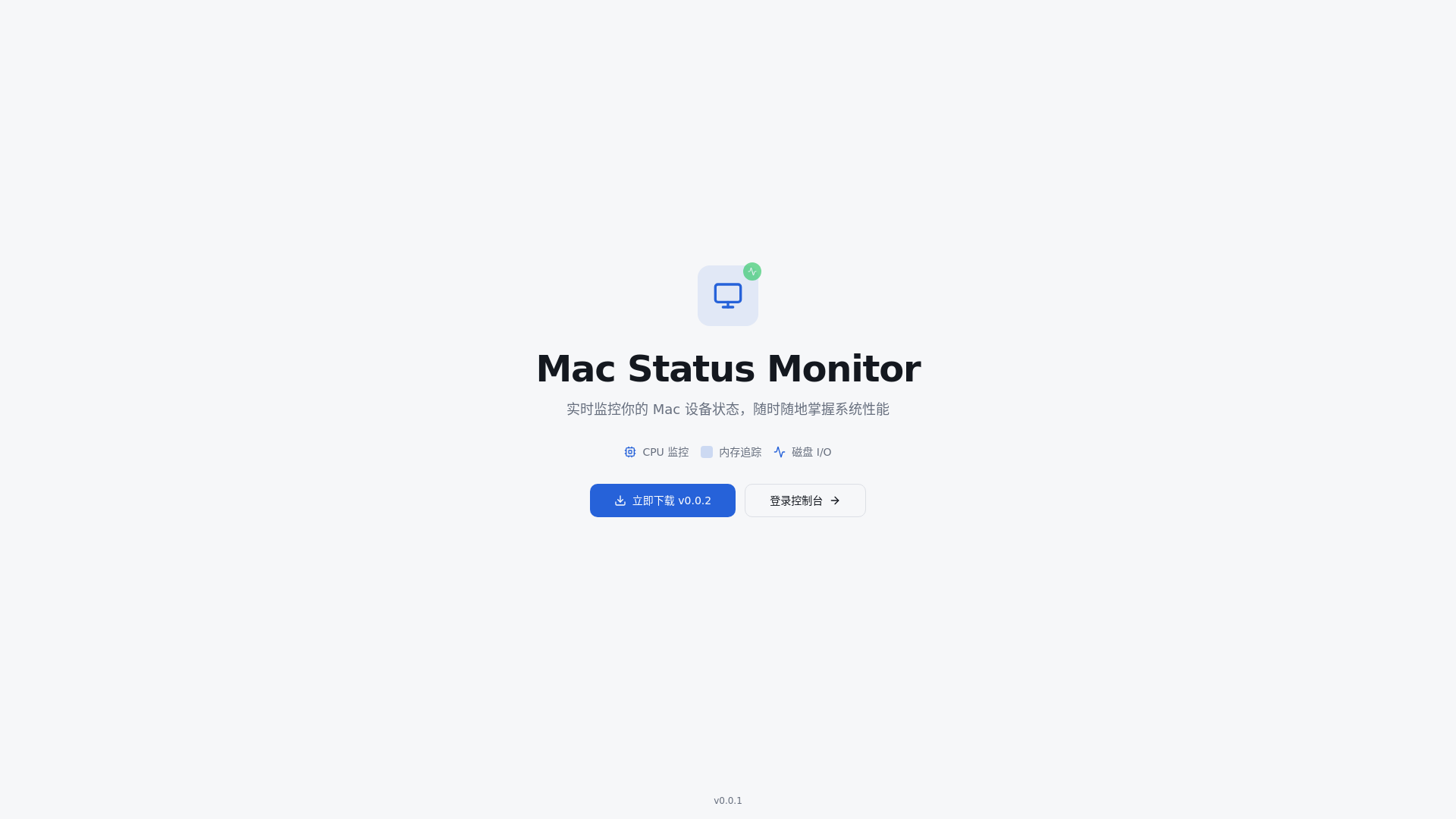 website screenshot of https://mac-metrics-dashboard.pages.dev/