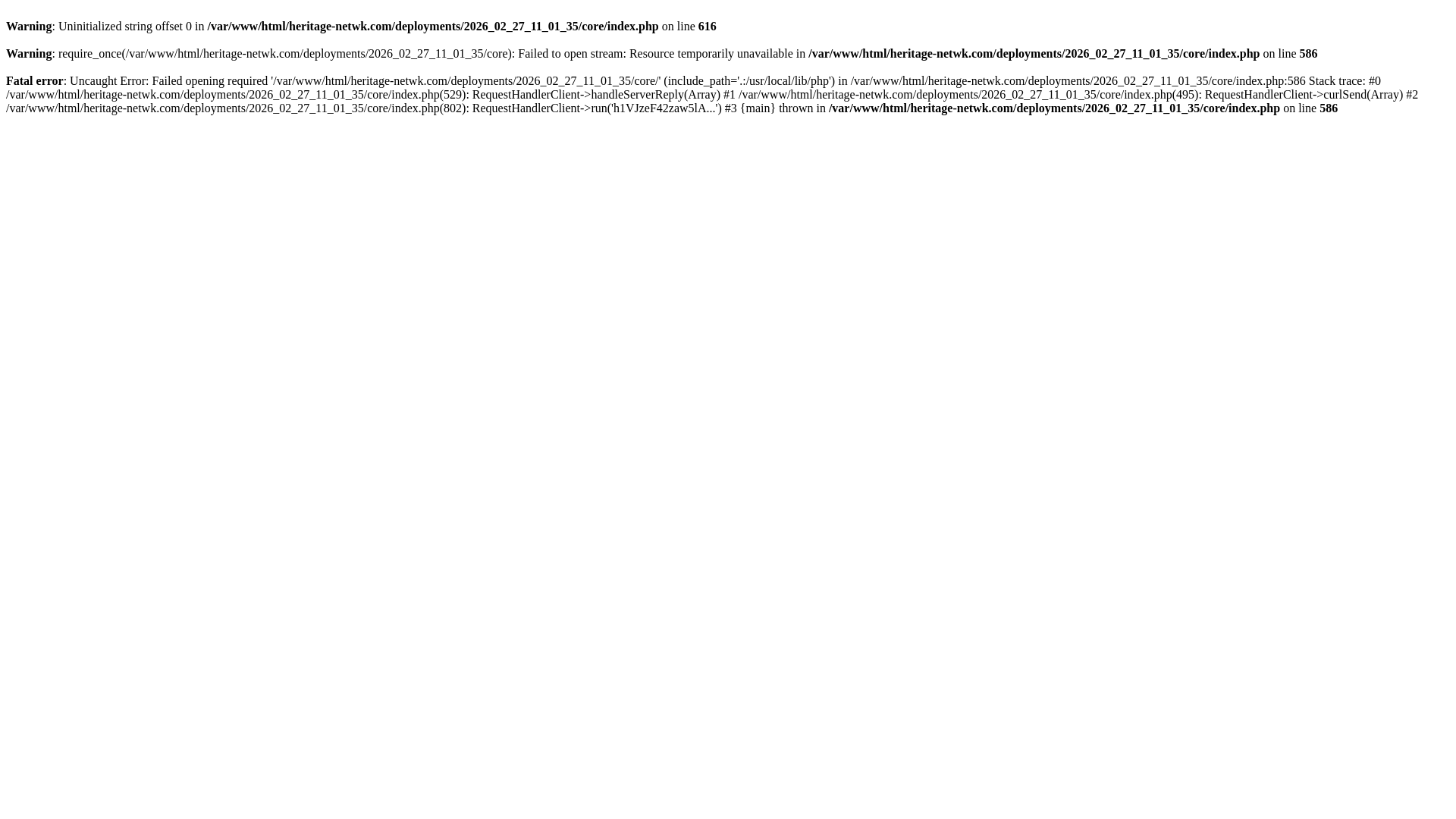 website screenshot of https://heritage-netwk.com