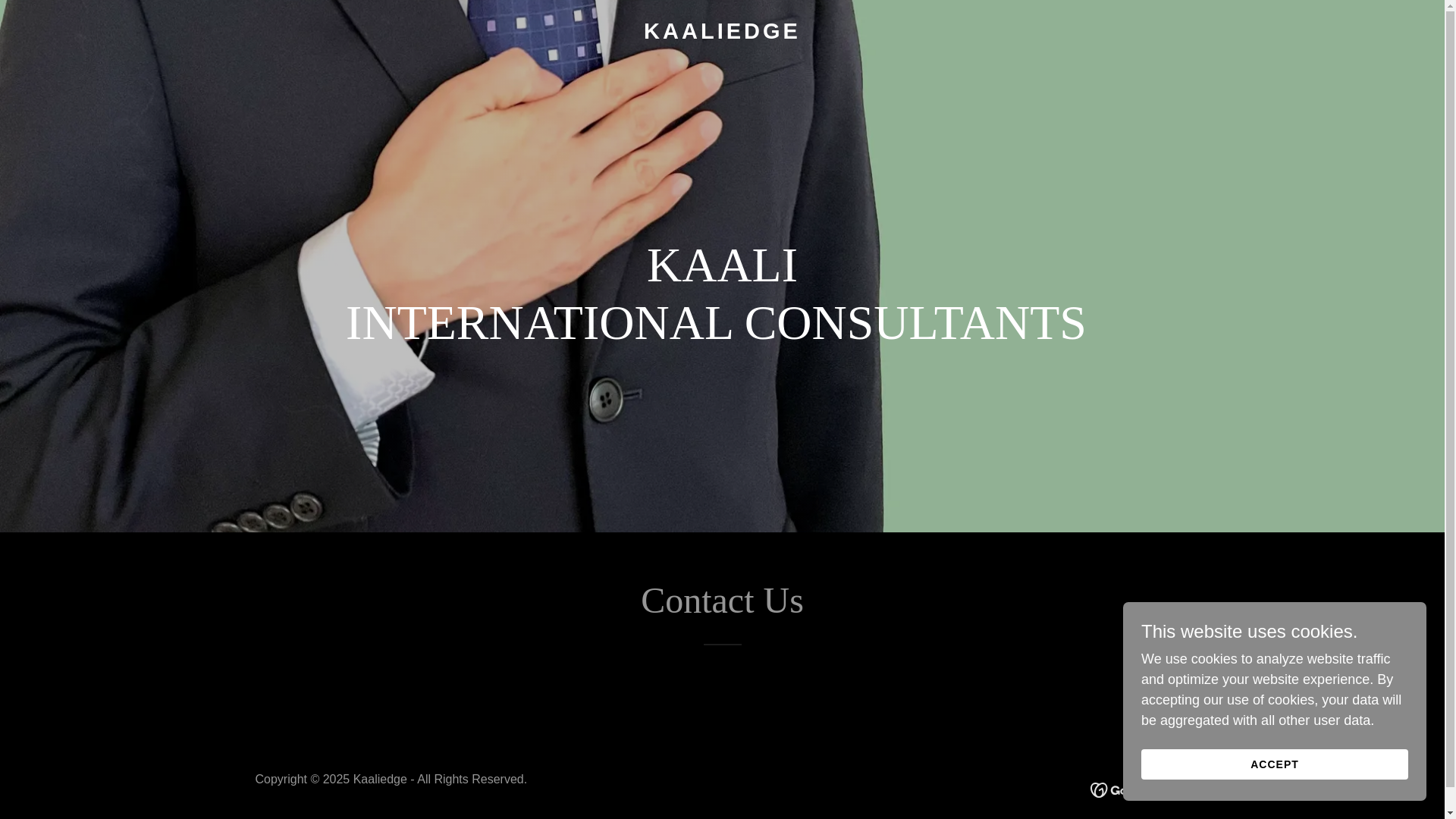 website screenshot of https://kaaliedge.com/