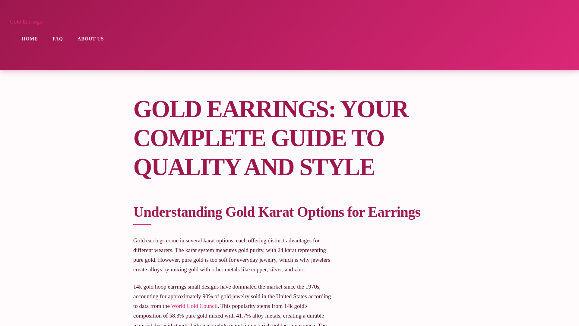 website screenshot of https://goldearrings-xyz.pages.dev/