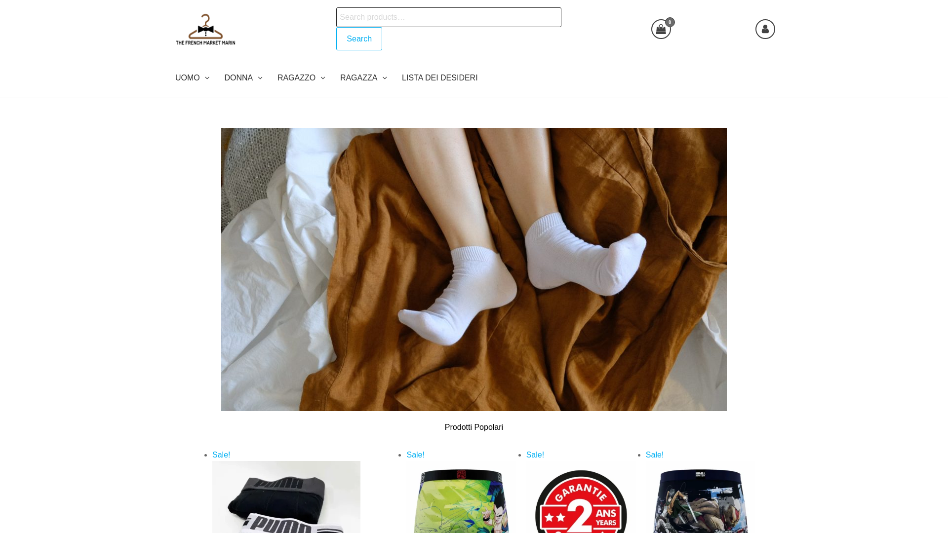 website screenshot of https://frenchmarketmarin.com