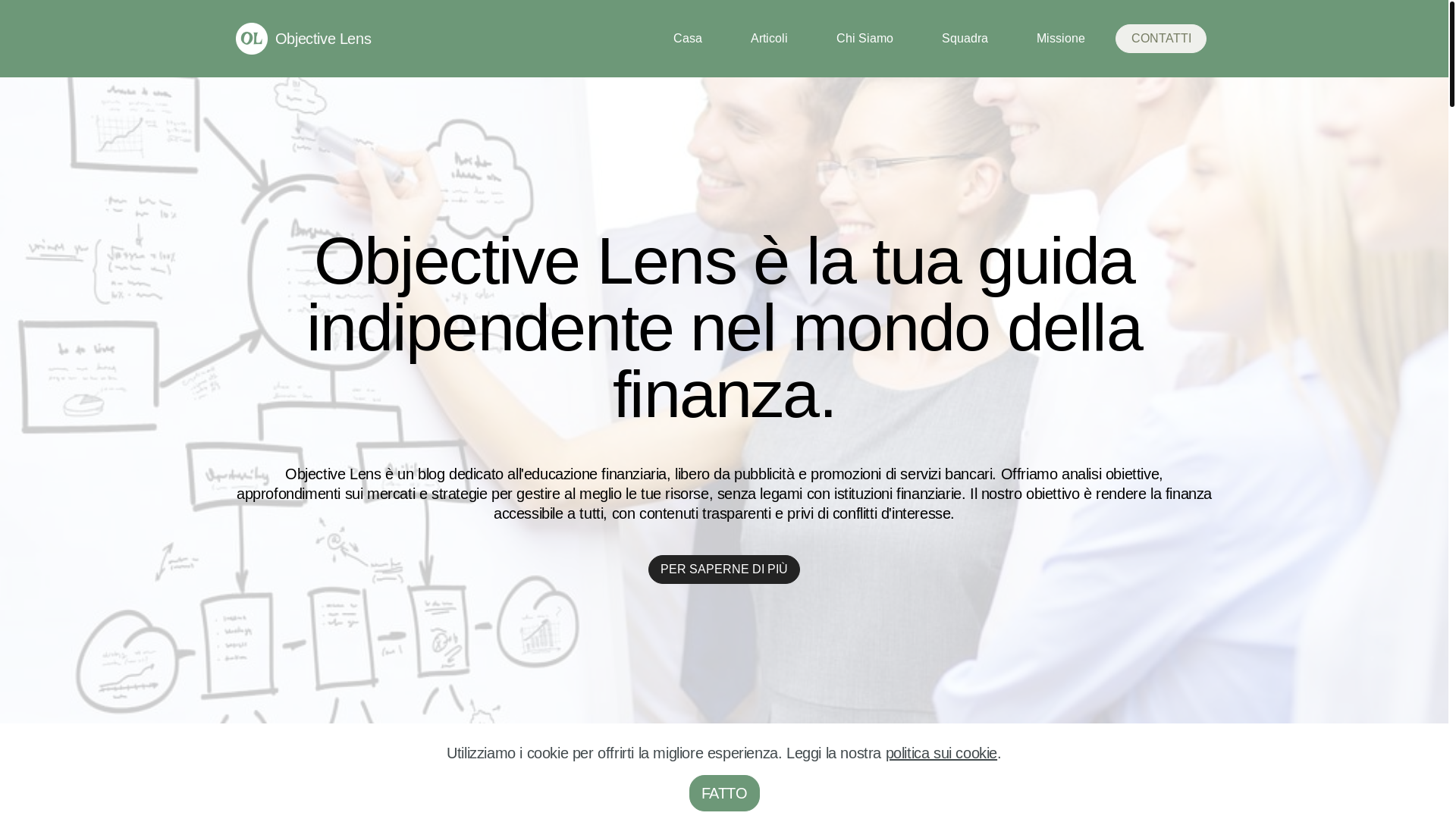 website screenshot of https://objectivelensblog.com/