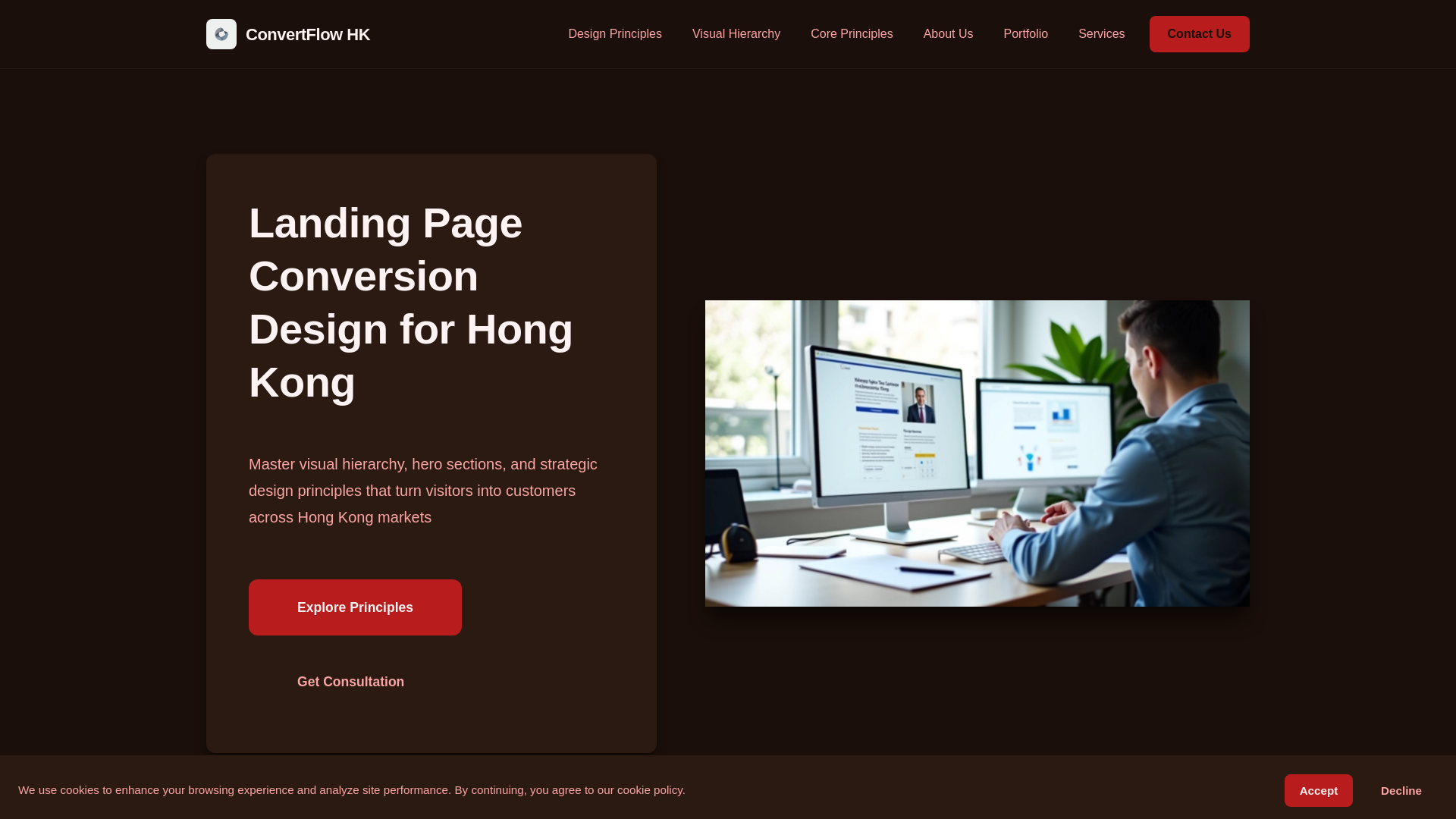 website screenshot of https://convertflow.pro/