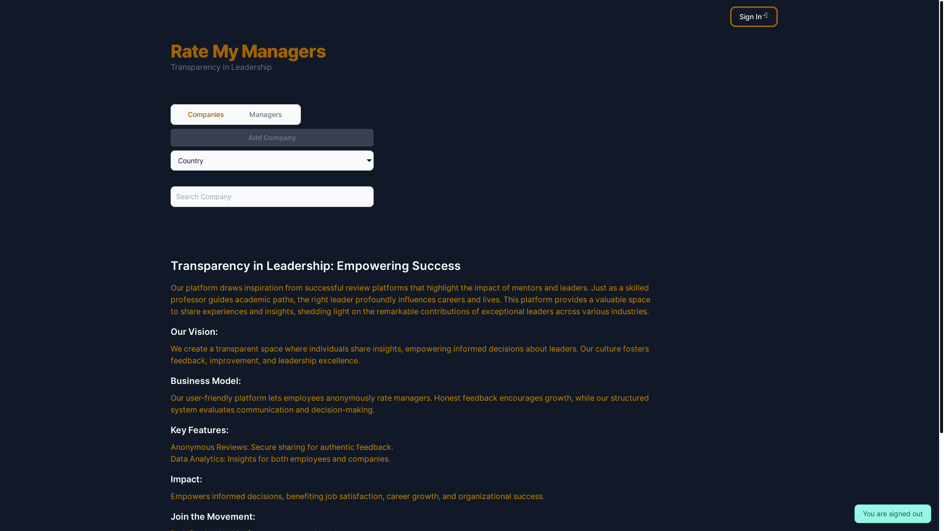 website screenshot of https://ratemymanager.pages.dev/