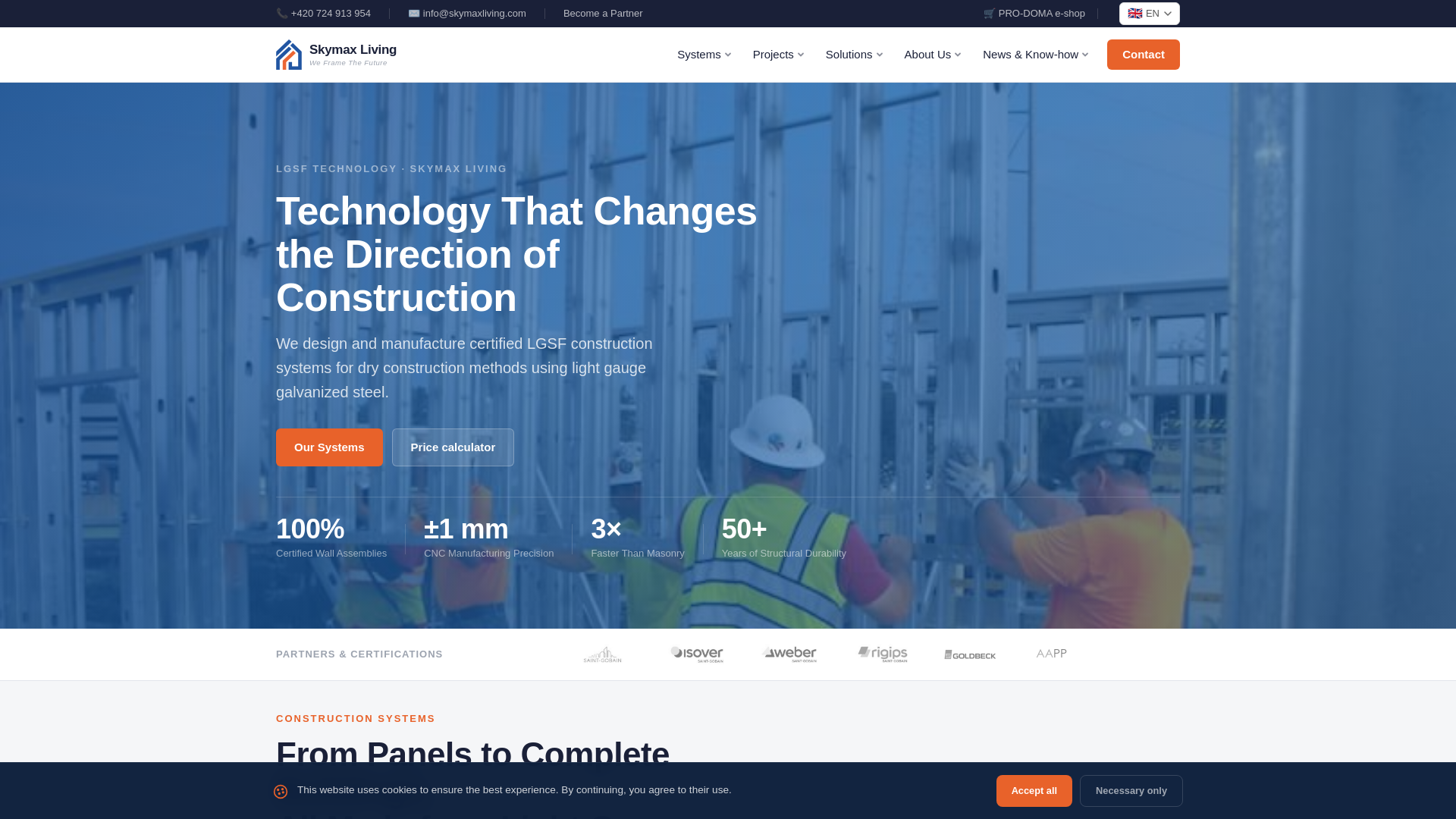 website screenshot of https://skymaxliving-web.pages.dev/