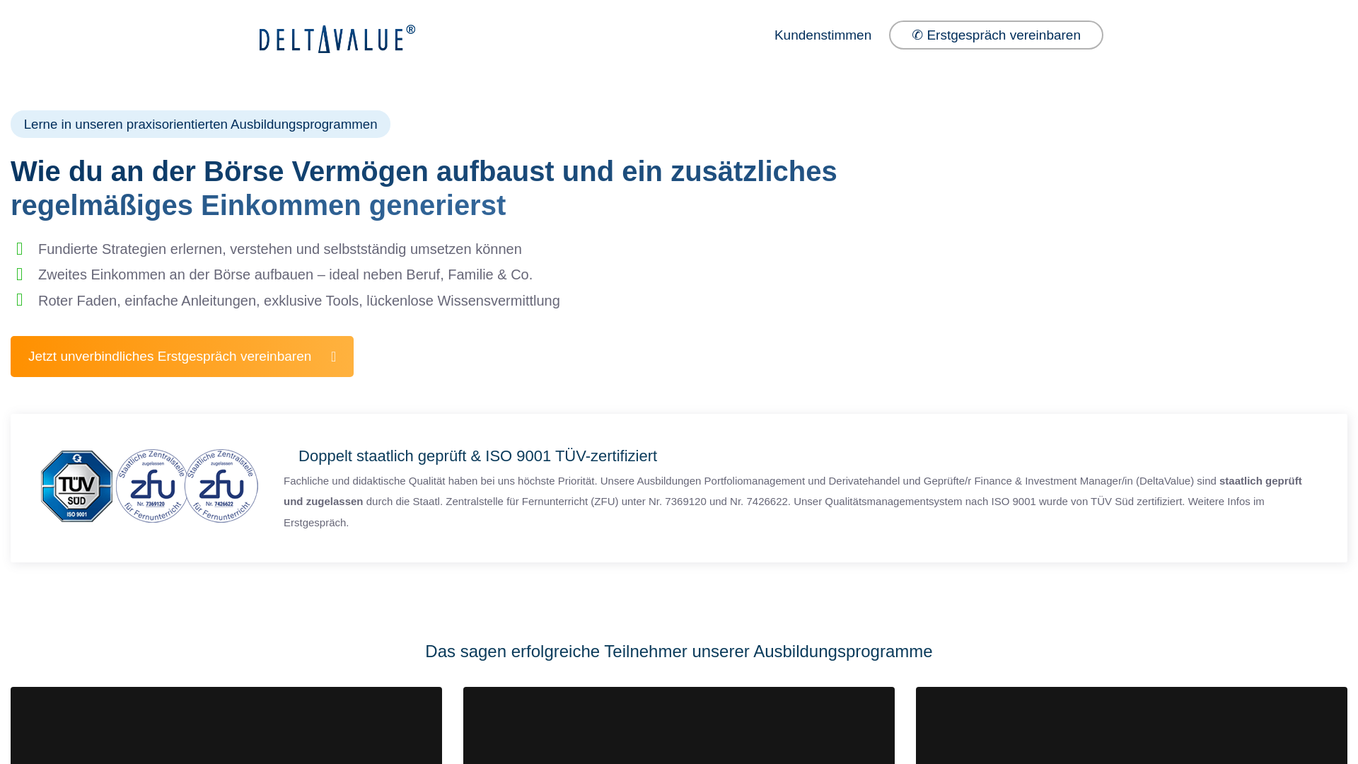 website screenshot of https://kapitalentwicklung.com