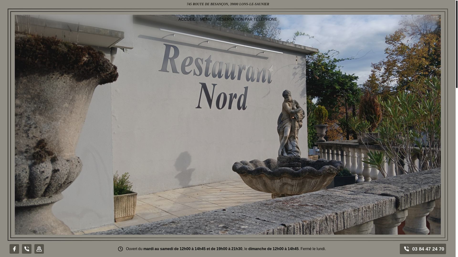 website screenshot of https://restaurantnord-dev.pages.dev/