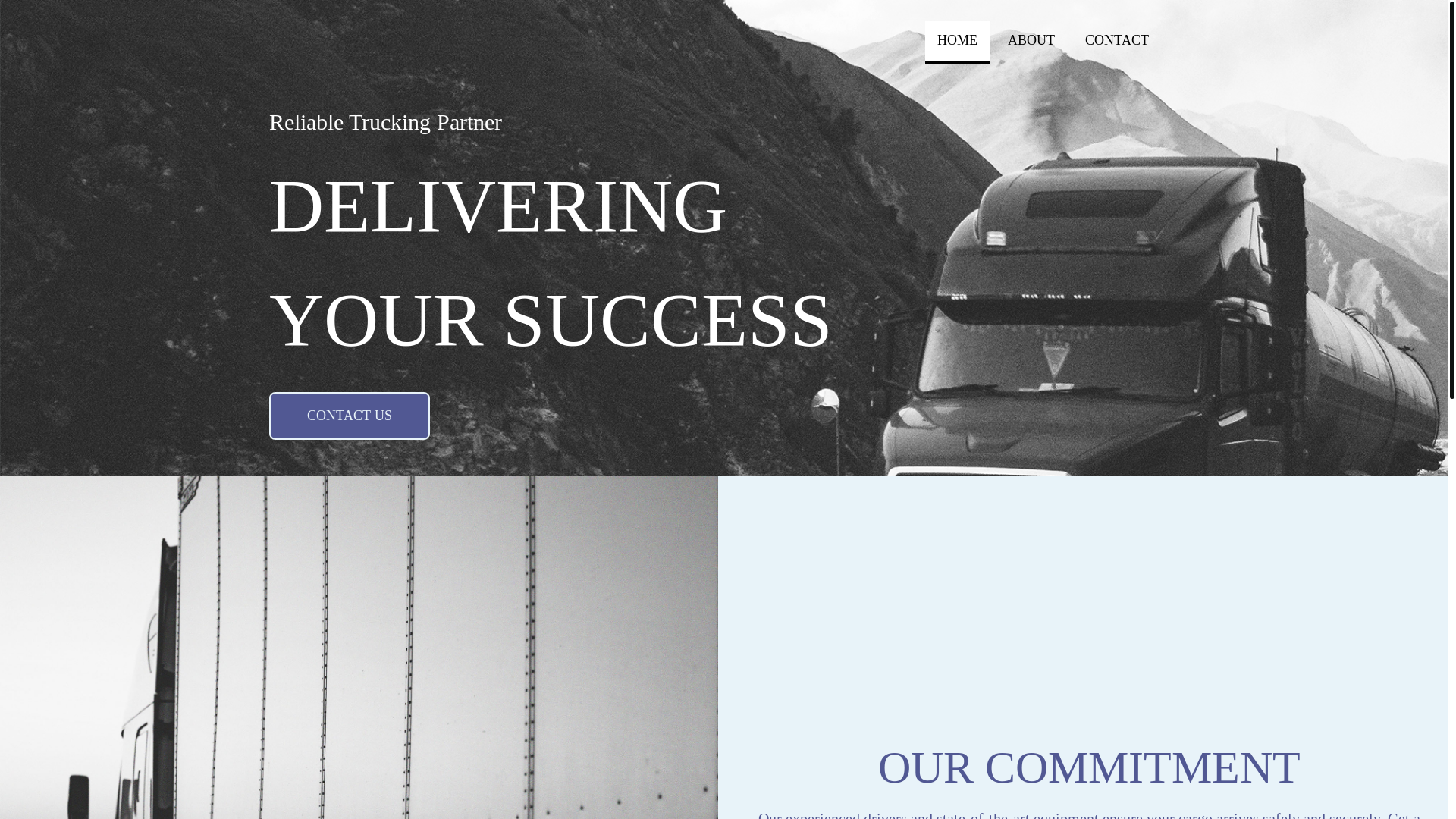 website screenshot of https://rpbtransportations.com/