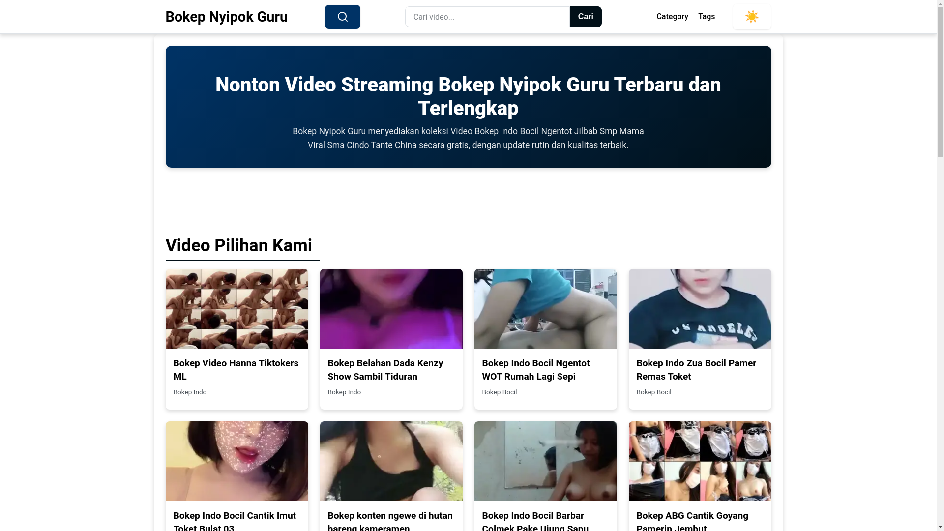 website screenshot of https://bokepnyipokguru.pages.dev/