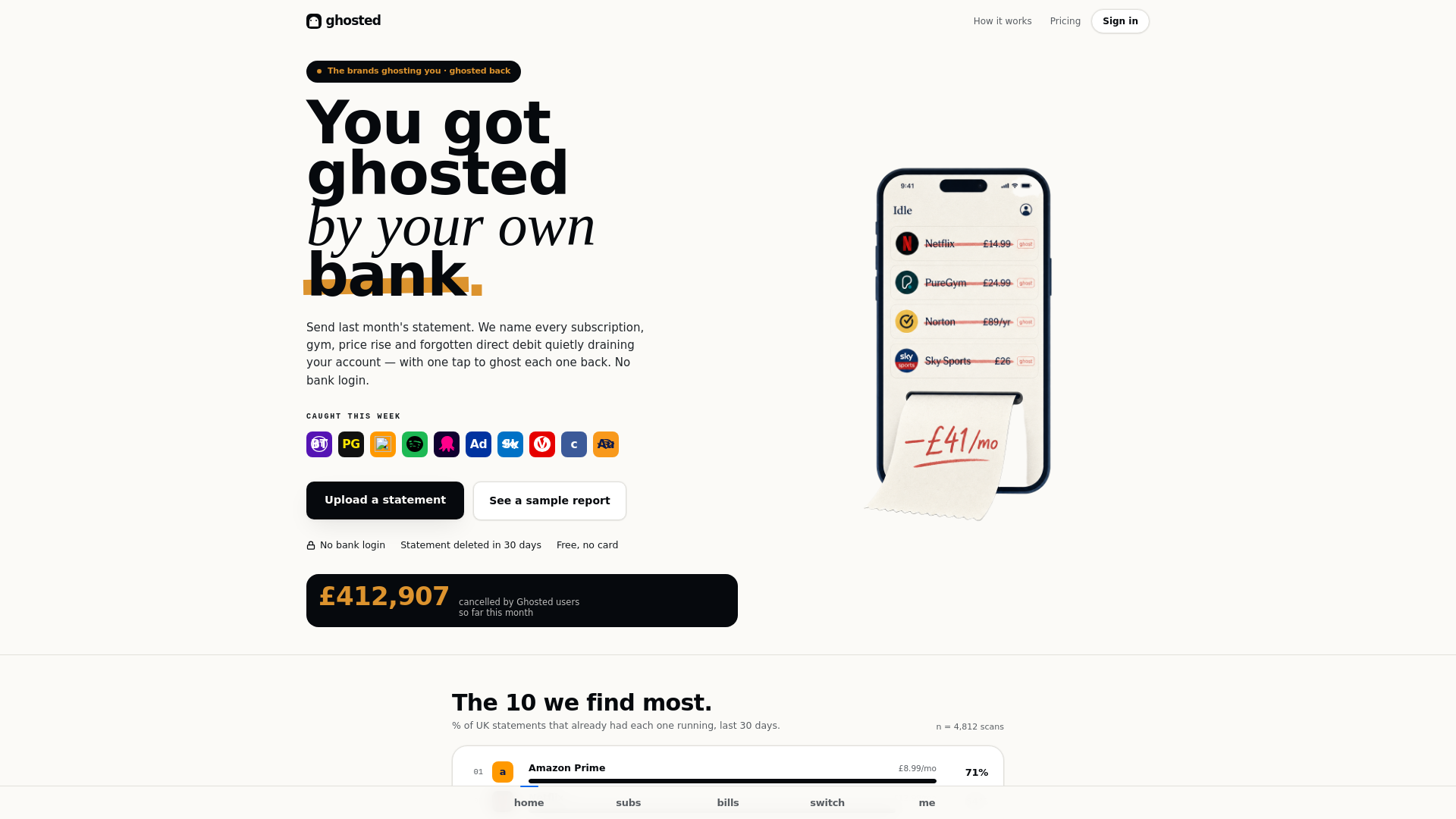 website screenshot of https://ghostquid.com/