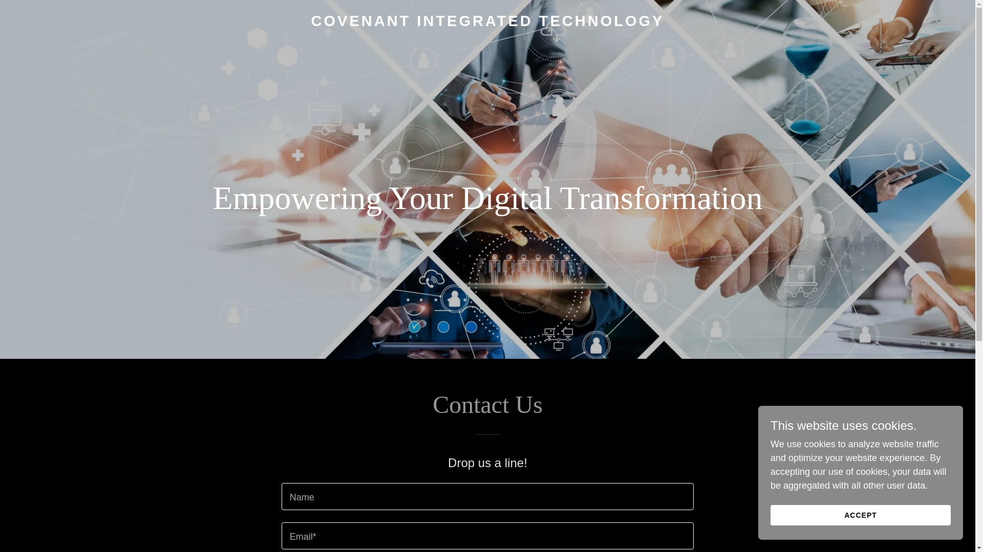 website screenshot of https://covenantintegratedtech.com/
