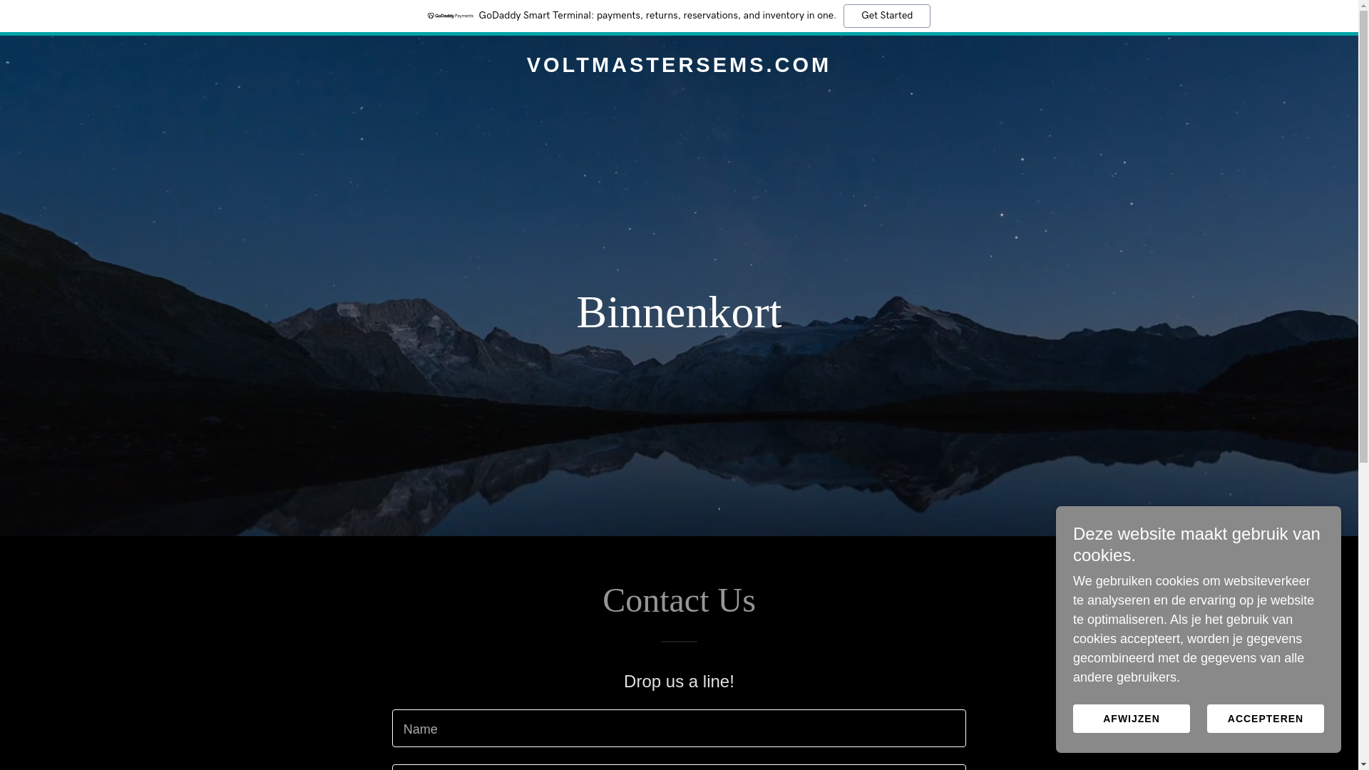 website screenshot of https://voltmastersems.com/