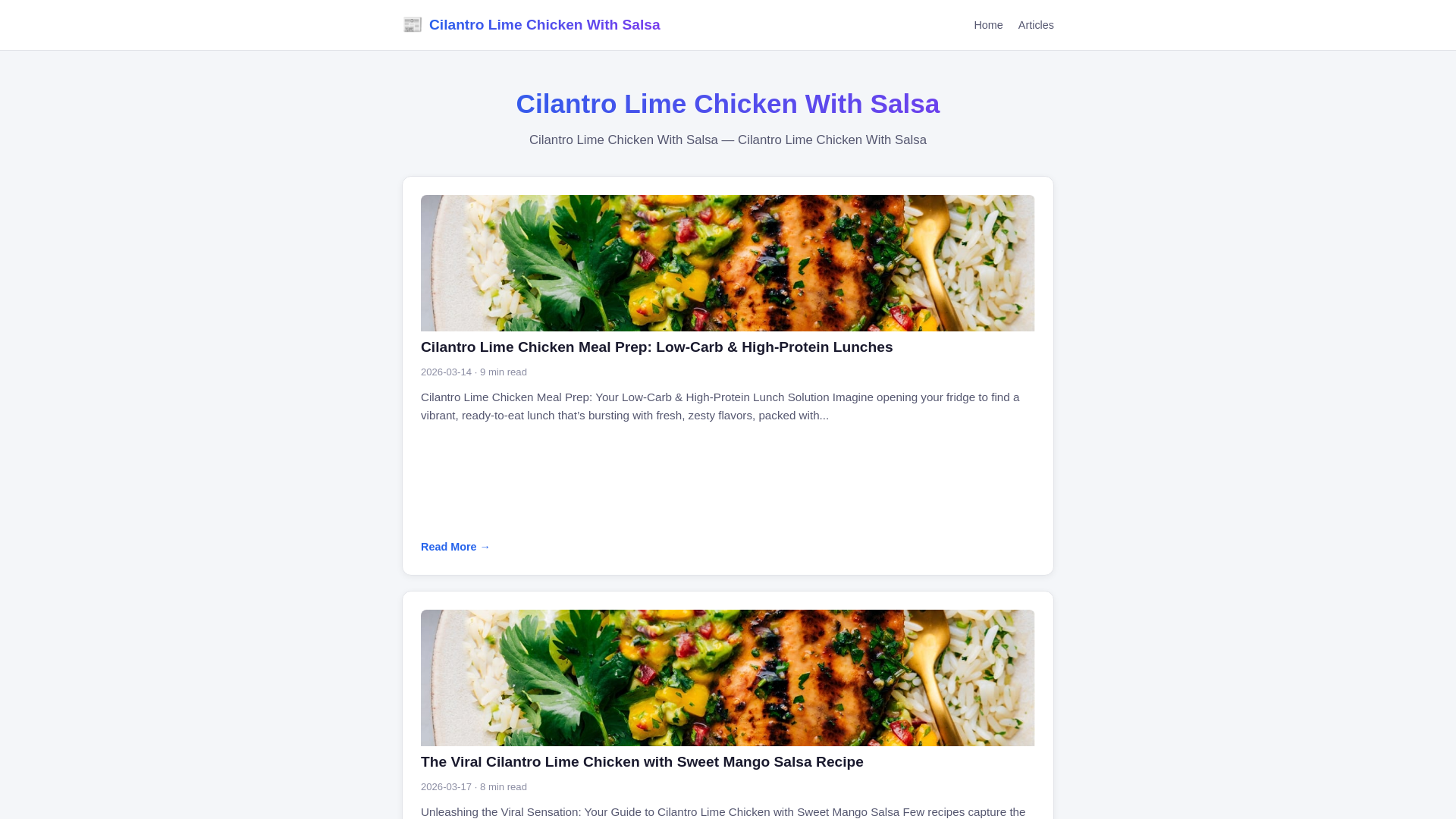 website screenshot of https://cilantro-lime-chicken-with-salsa.pages.dev/