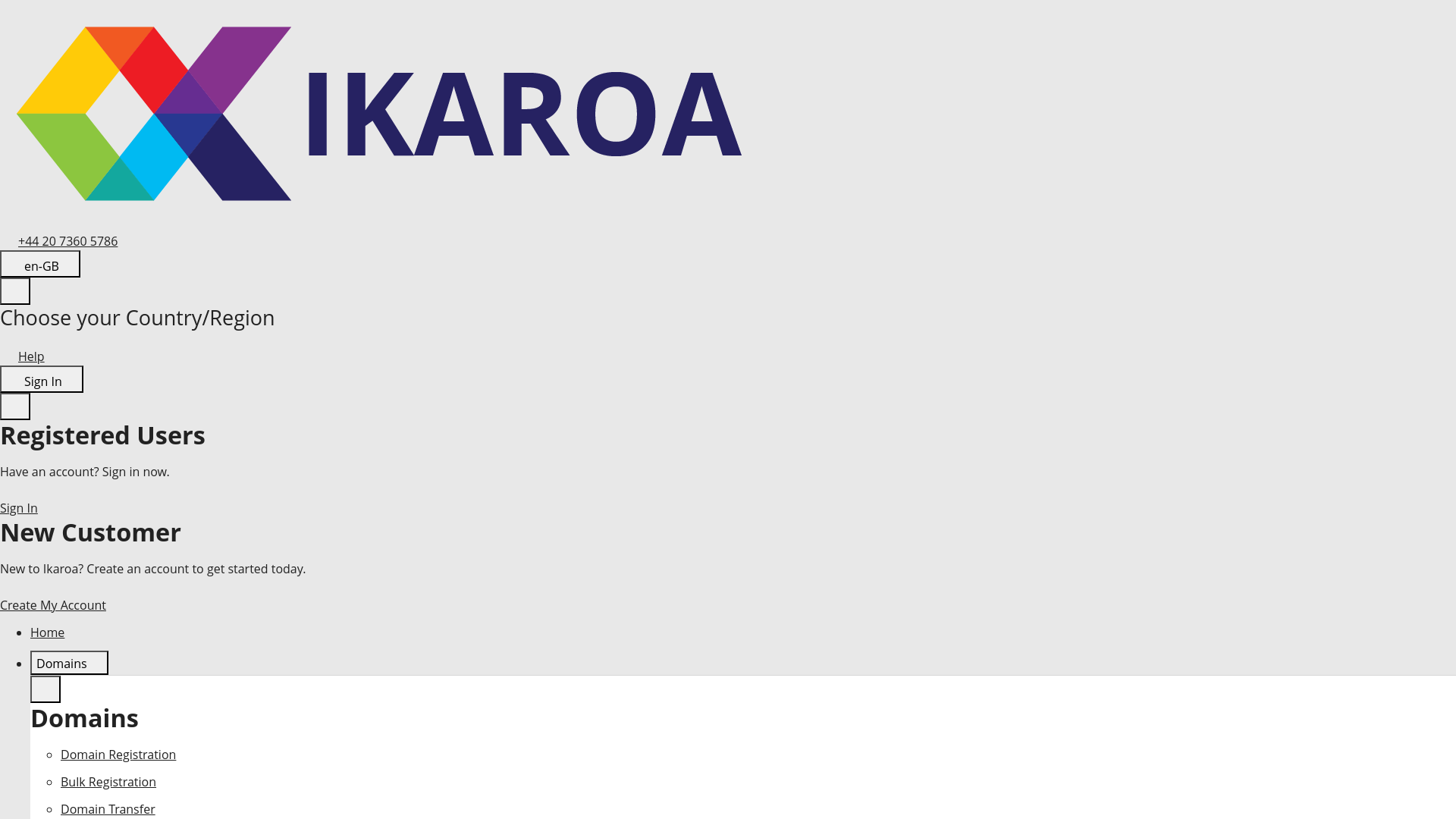 website screenshot of https://ikaroa.shop/