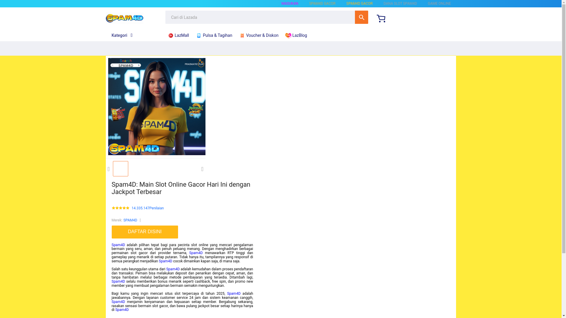 website screenshot of https://spam4dsite.com/