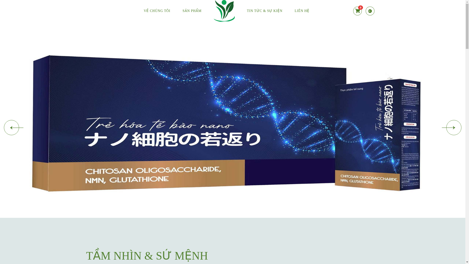 website screenshot of https://vietpharmas.com/