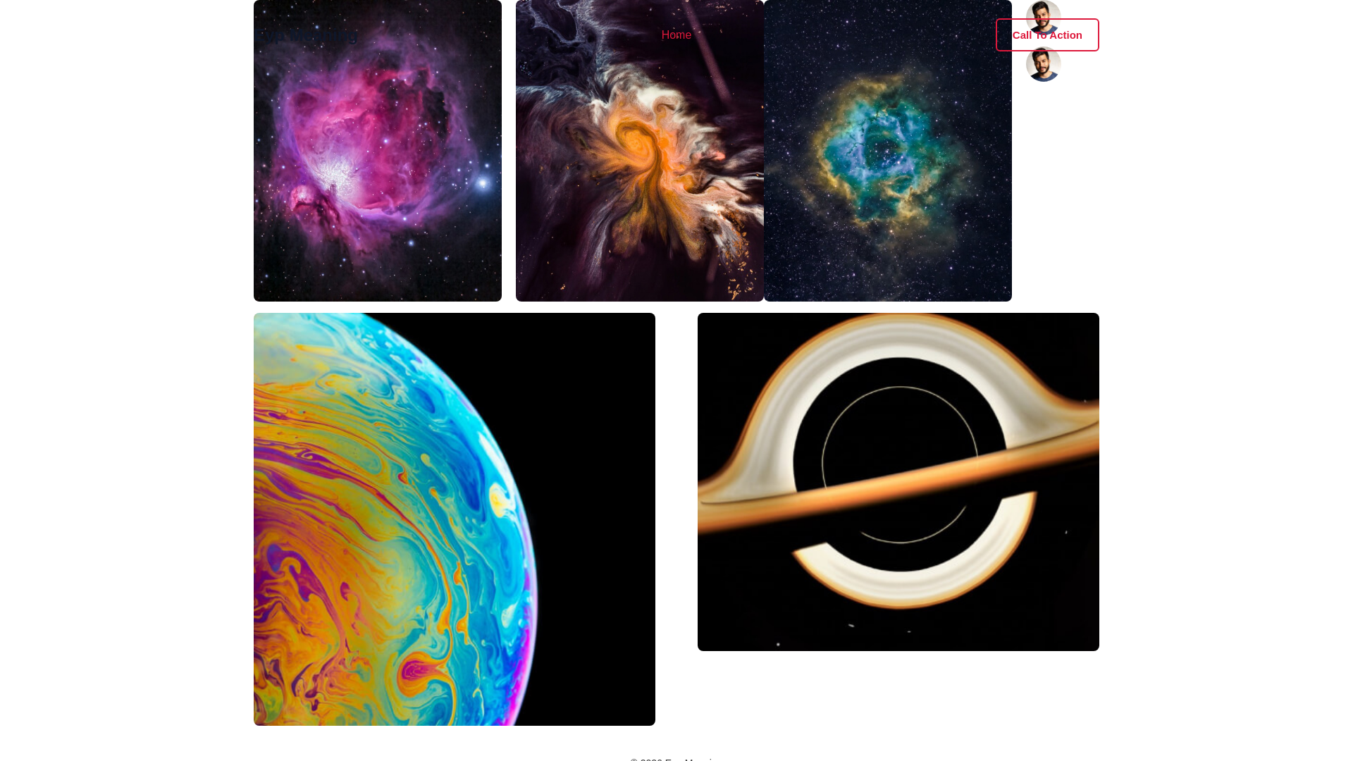 website screenshot of https://eypmeaning.com/