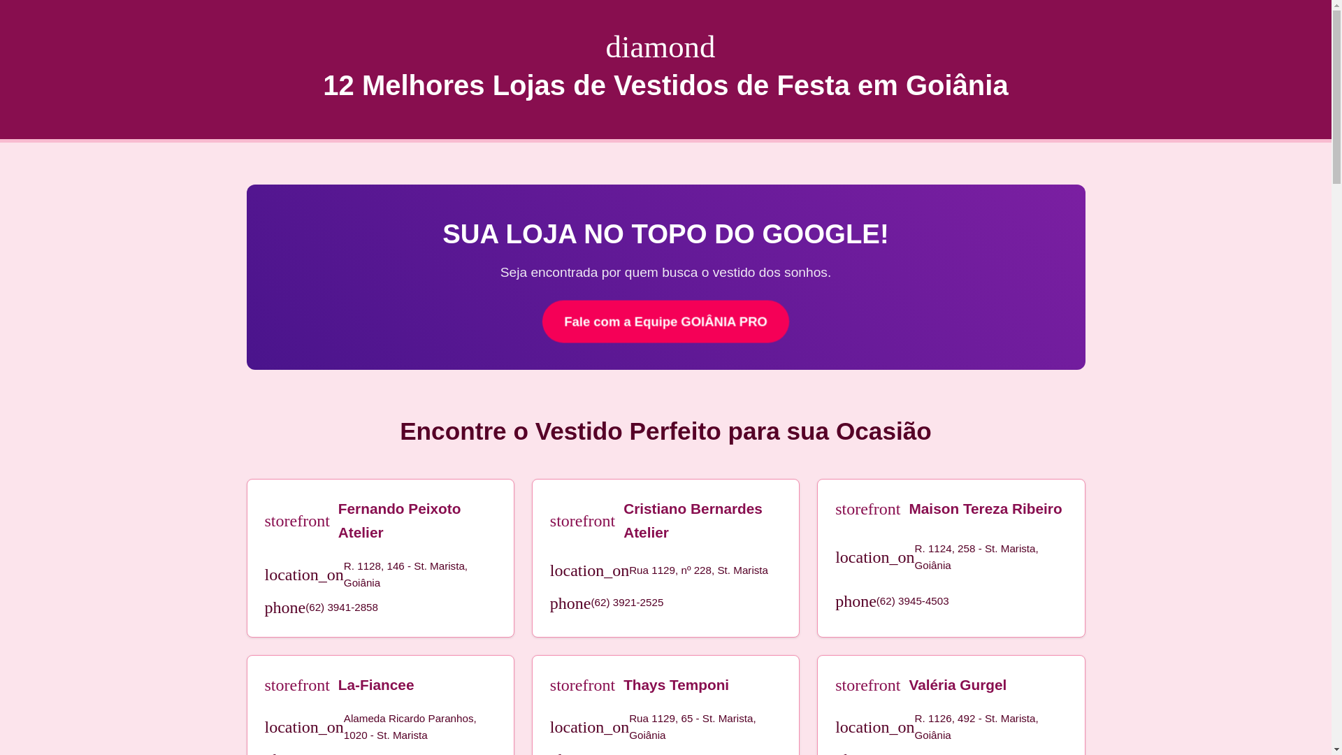 website screenshot of https://vestido-de-festa-goiania.pages.dev/