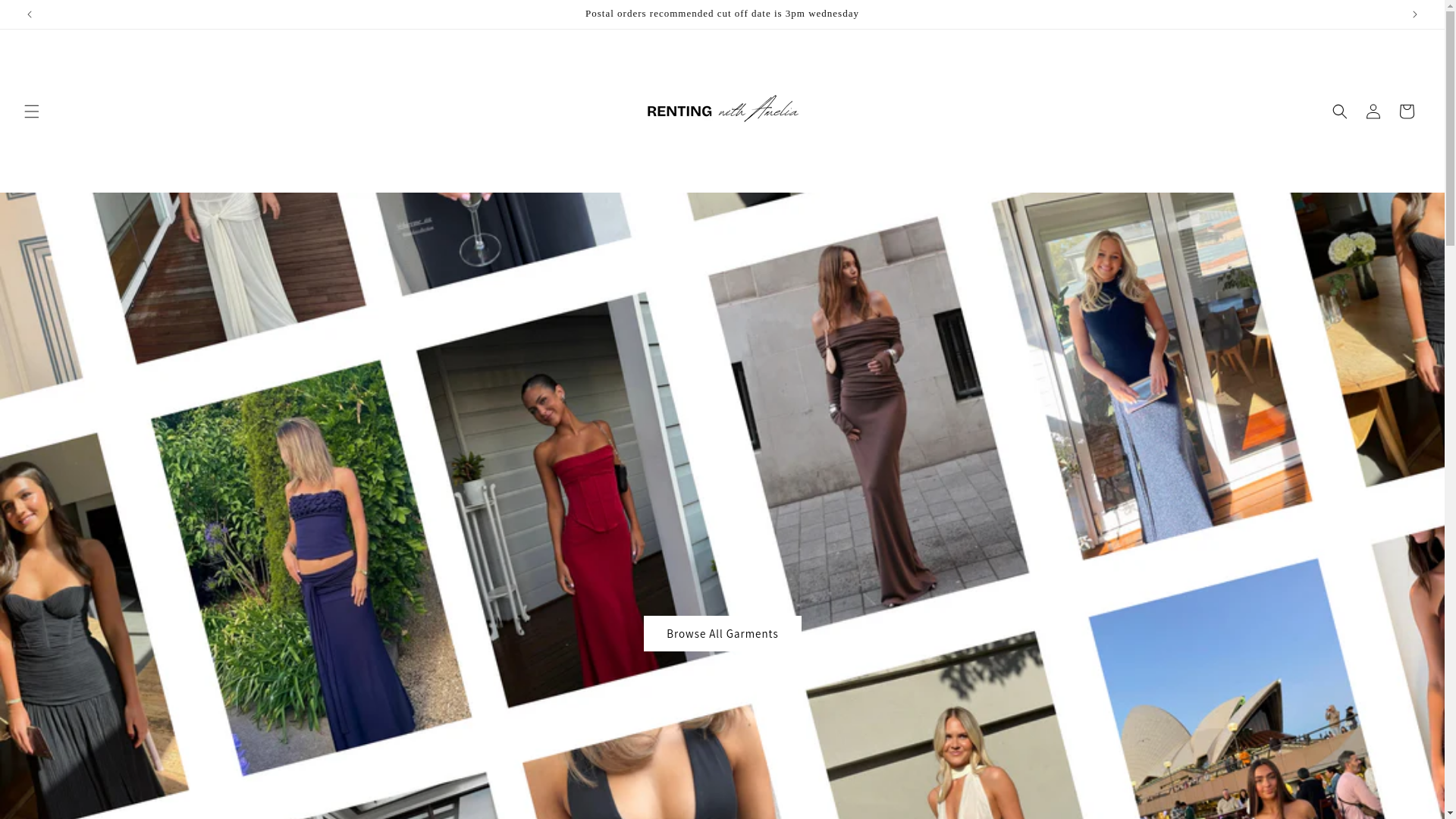 website screenshot of https://rentingwithamelia.nz/