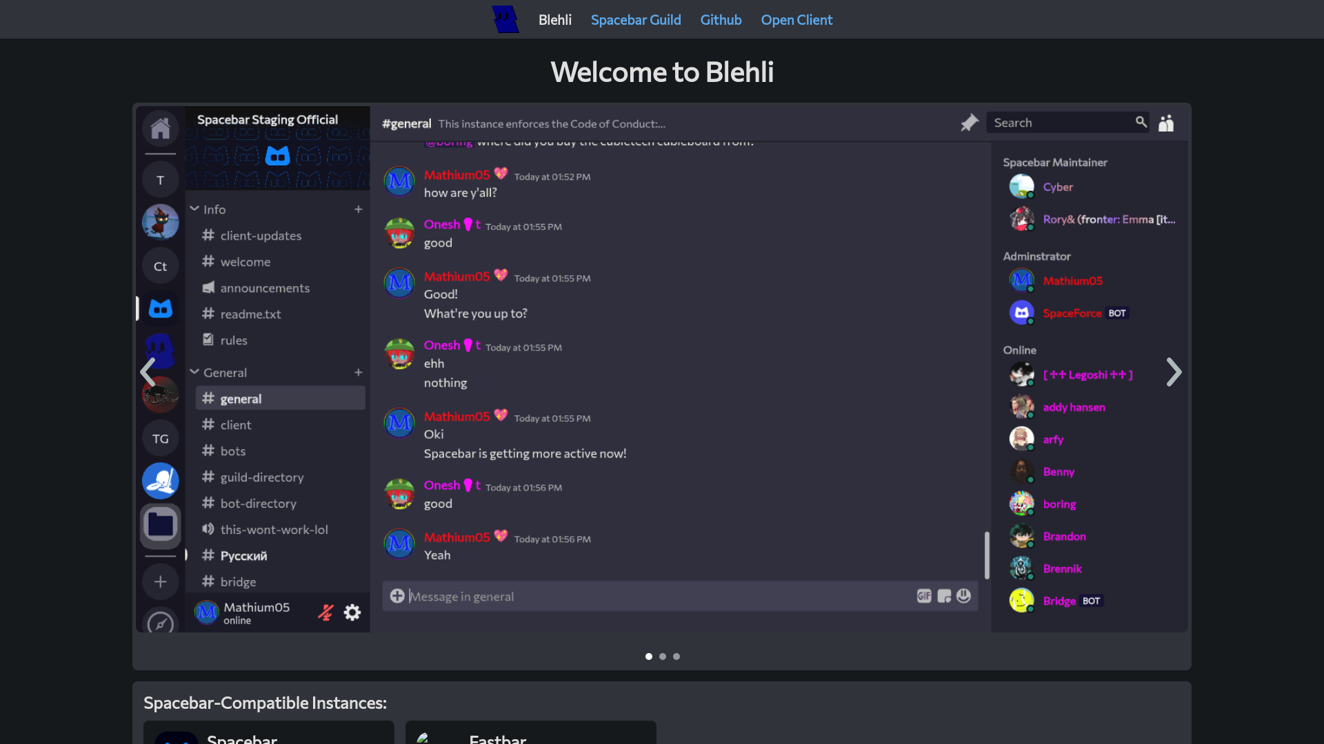 website screenshot of https://fadechat.pages.dev/