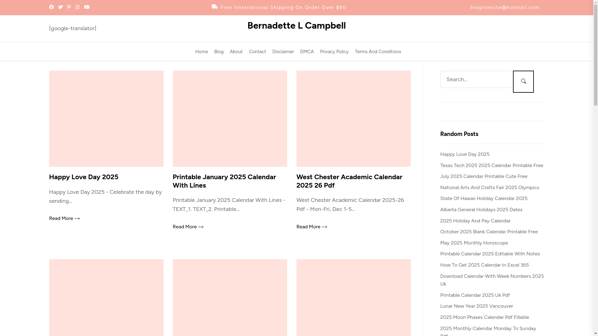 website screenshot of https://bernadettelcampbellh.pages.dev/