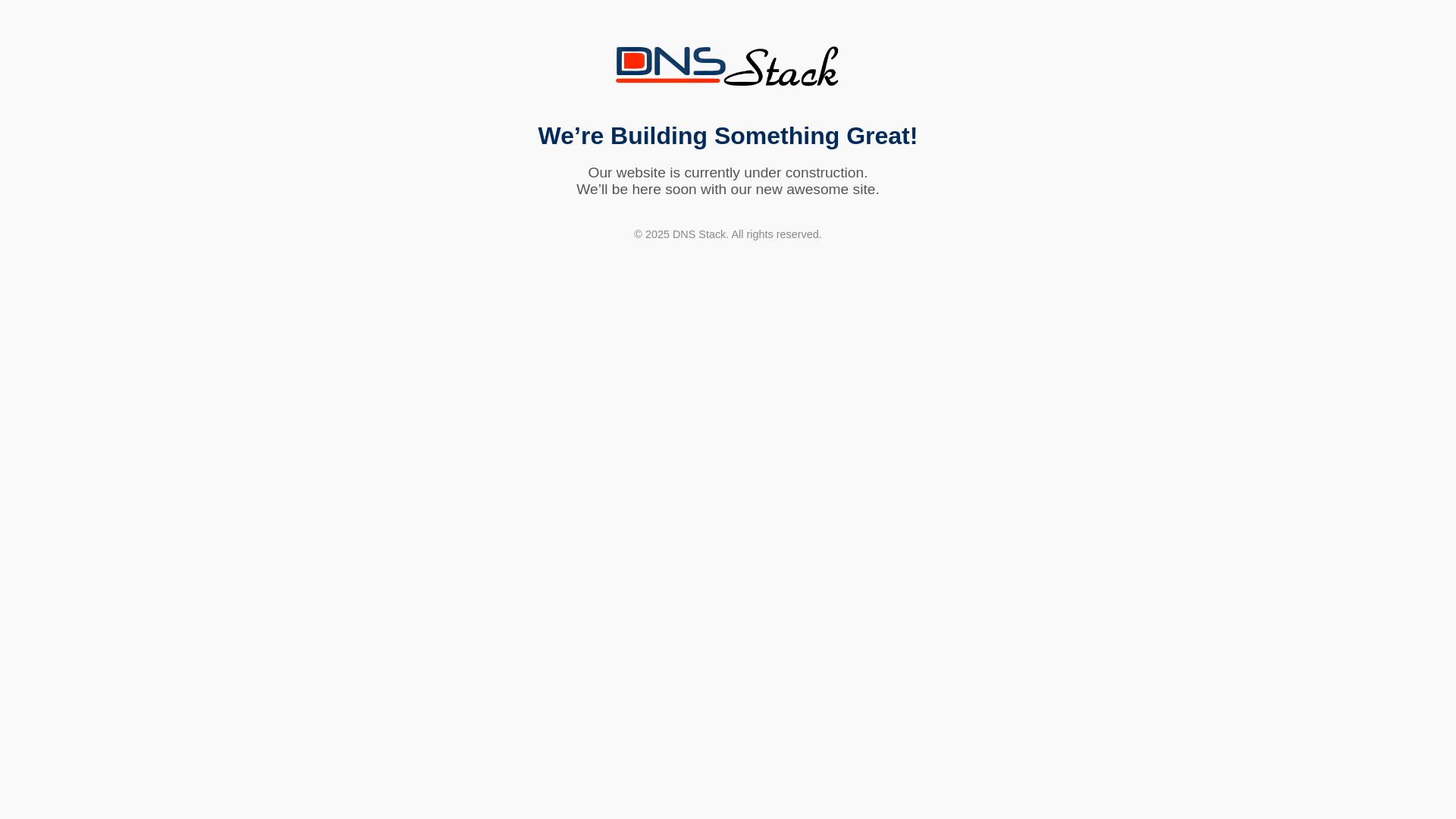 website screenshot of https://dnsstack-www.pages.dev/