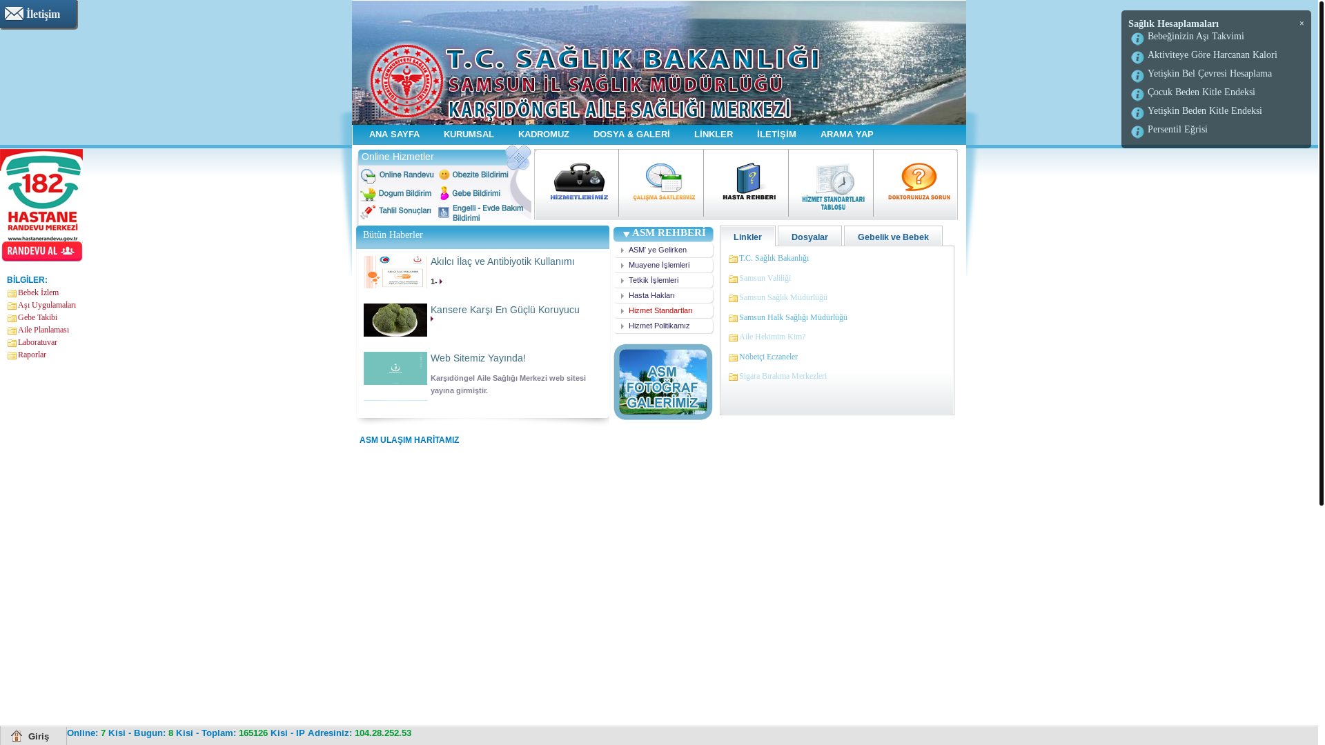 website screenshot of https://karsidongelasm.com.tr/