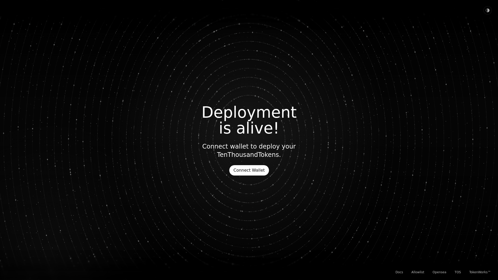 website screenshot of https://tenthousandtoken-net.pages.dev/