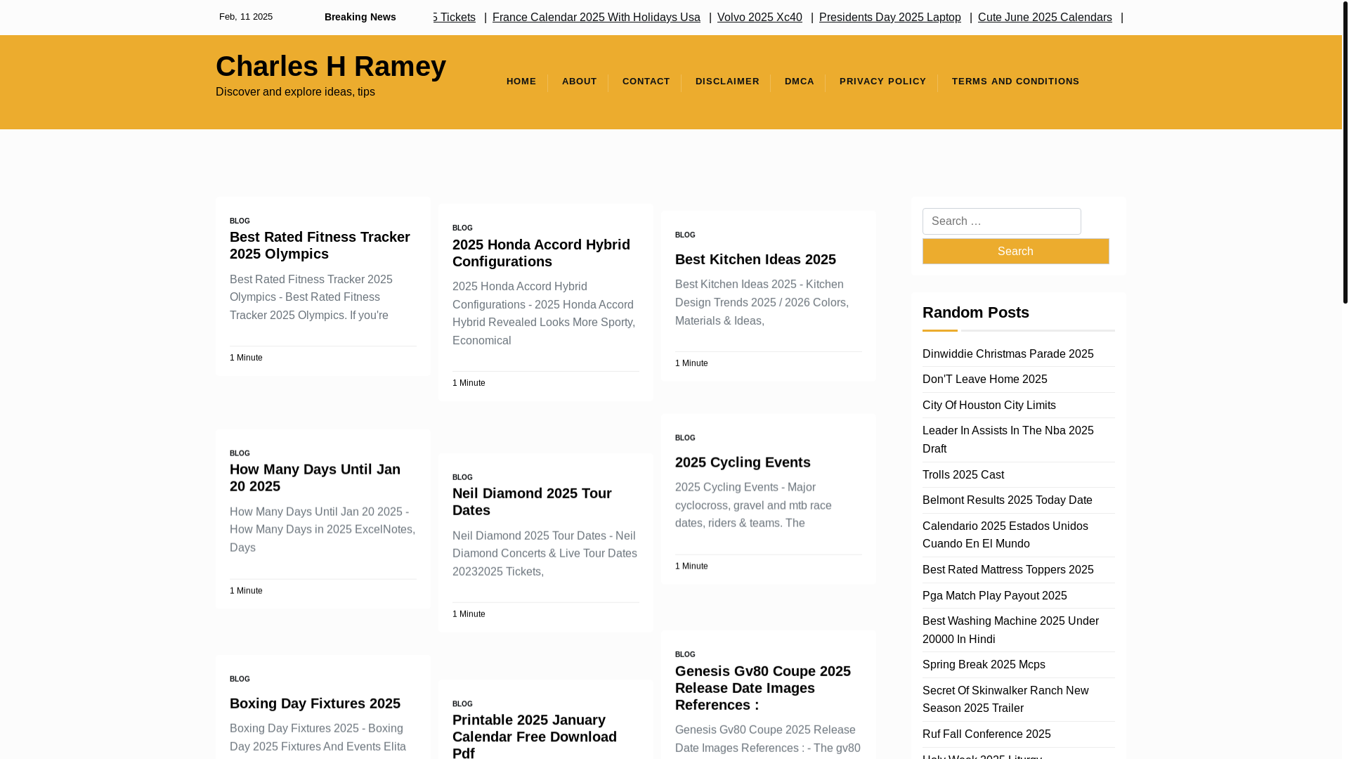 website screenshot of https://charleshrameyj.pages.dev/