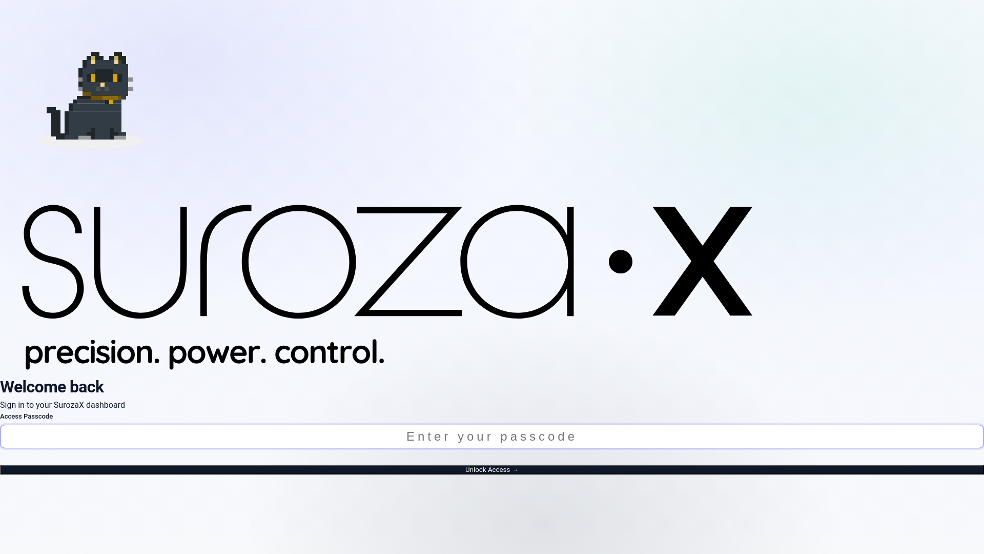 website screenshot of https://surozax.in/