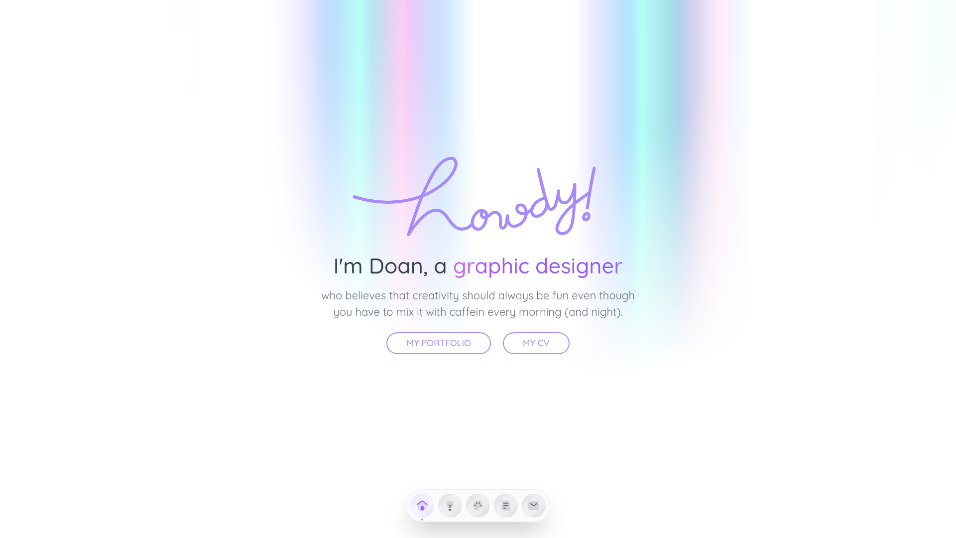 website screenshot of https://doannguyen.pages.dev/