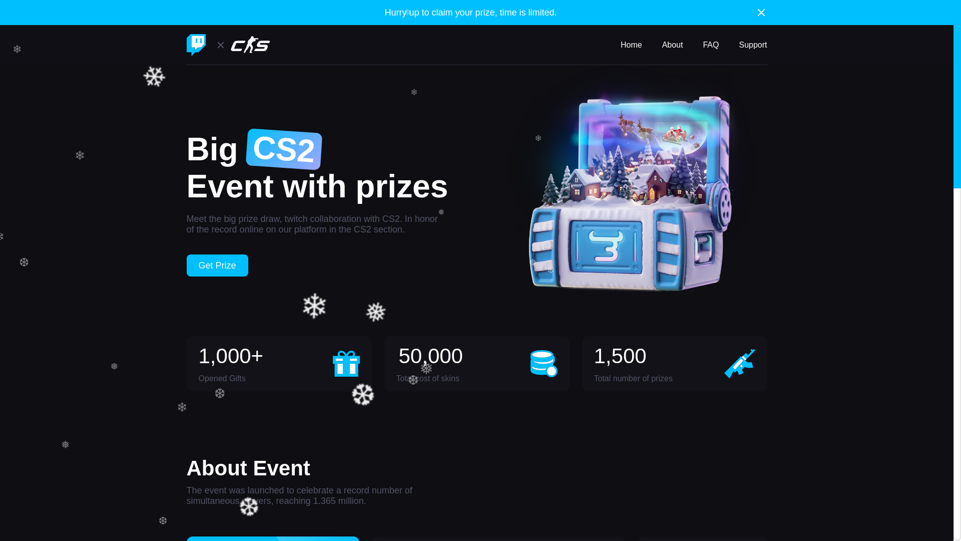 website screenshot of https://steamezkey.shop/