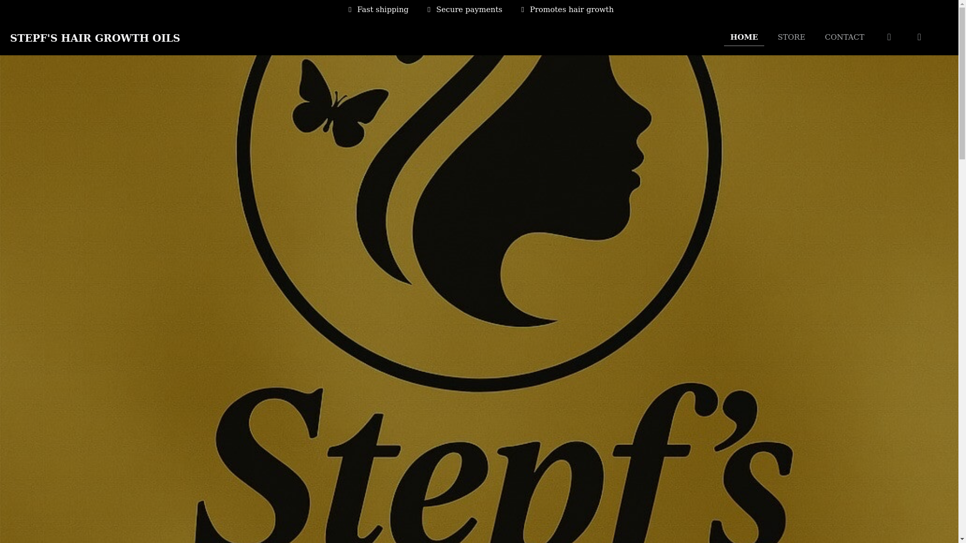 website screenshot of https://stepfshairgrowthoils.com/