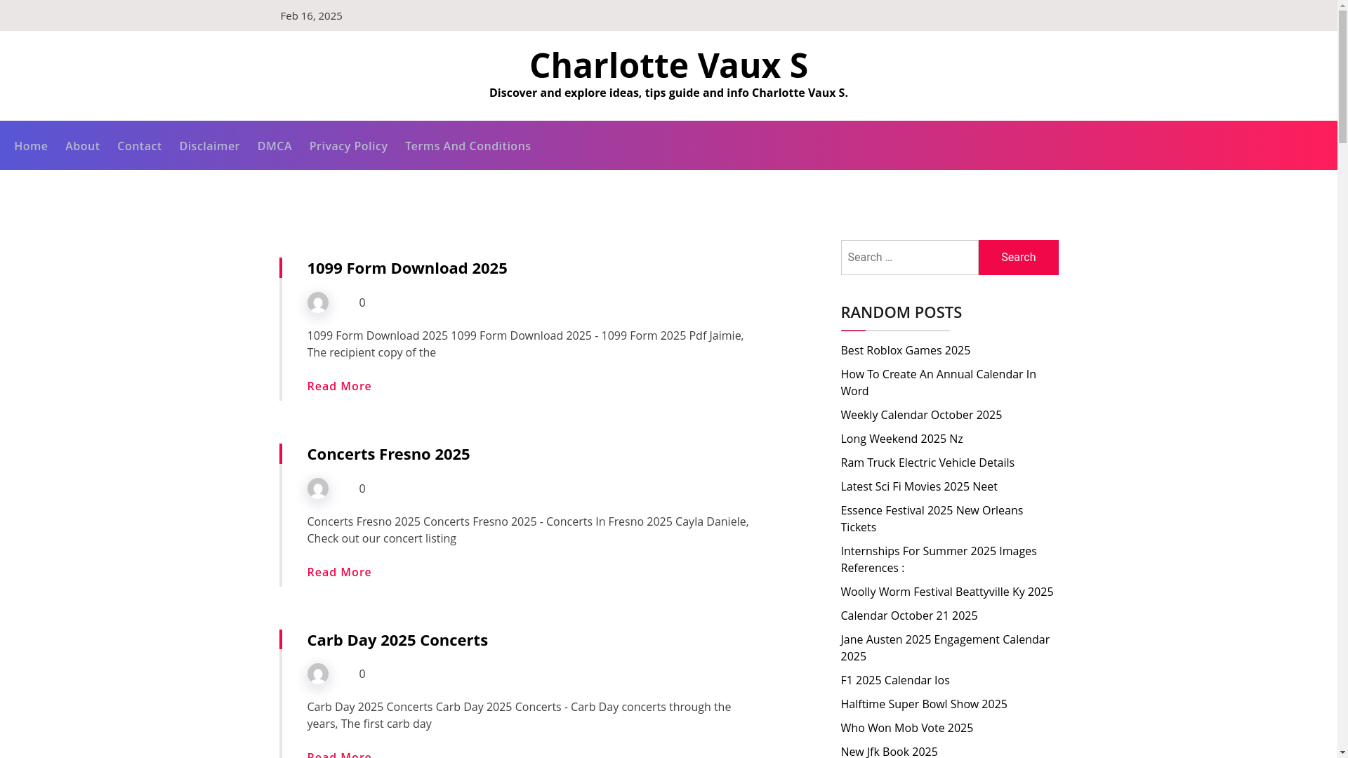 website screenshot of https://charlottevauxs.pages.dev/