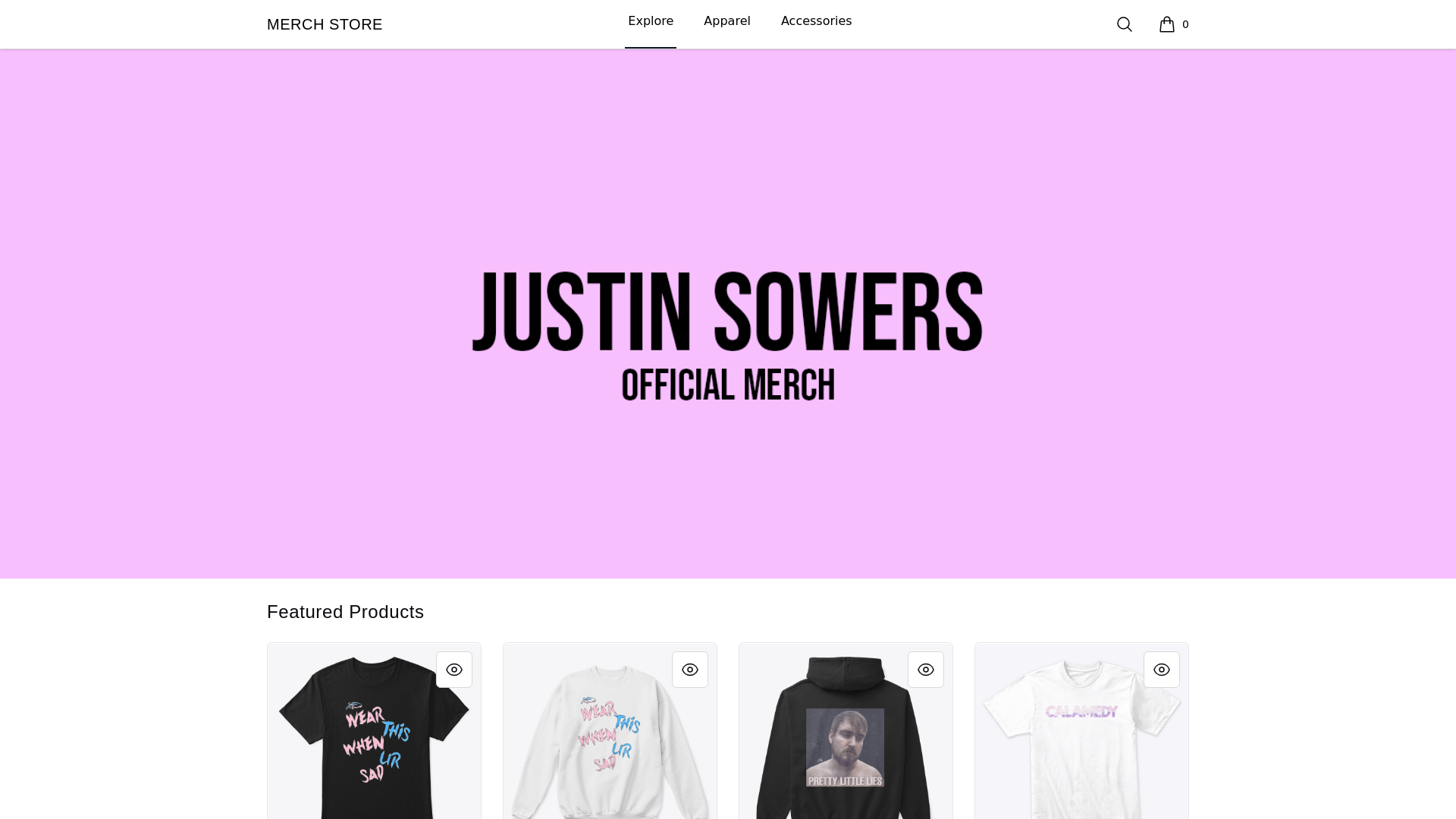 website screenshot of https://justinsowers.app/