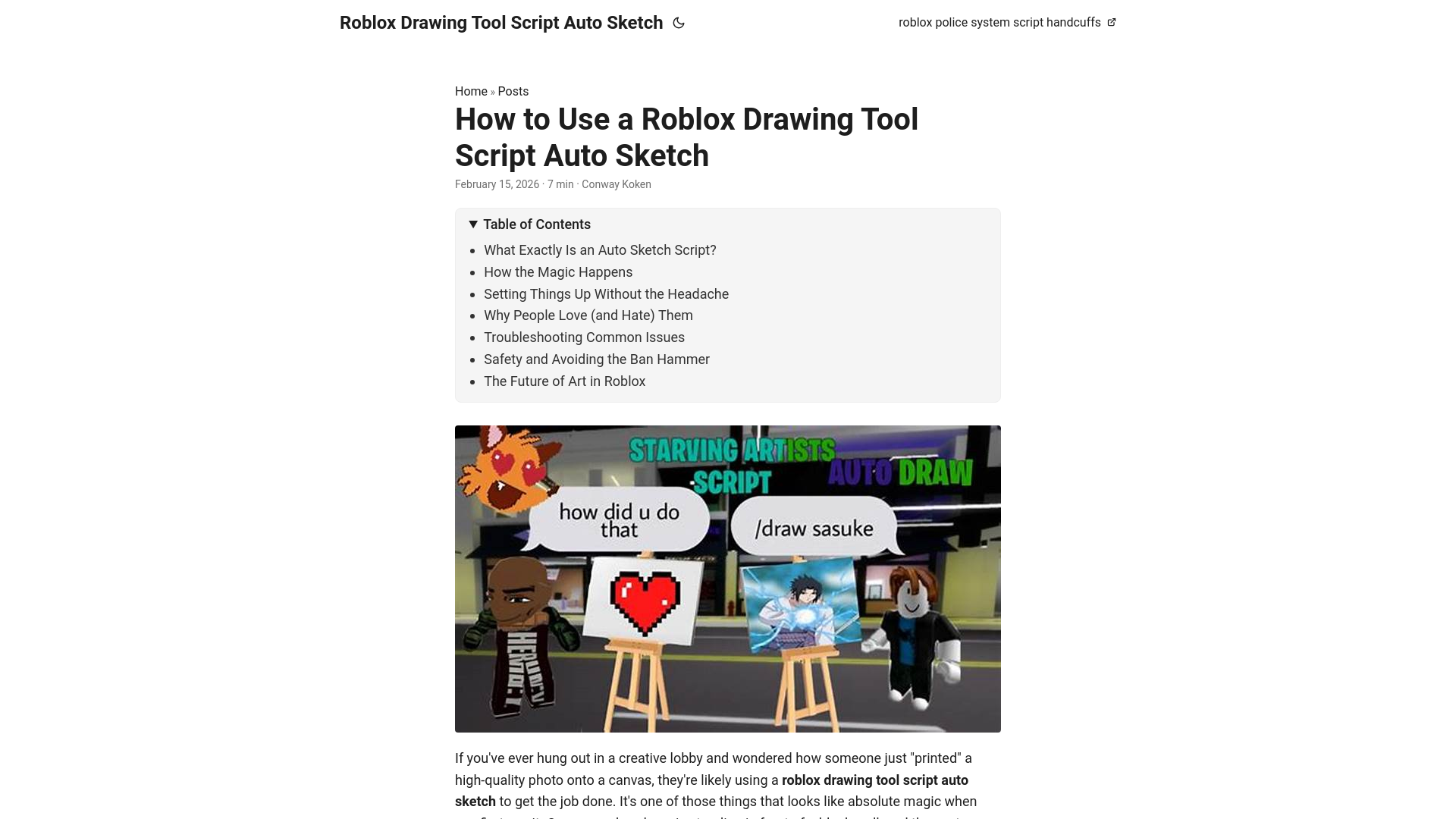 website screenshot of https://roblox-drawing-tool-script-auto-sketch.pages.dev/