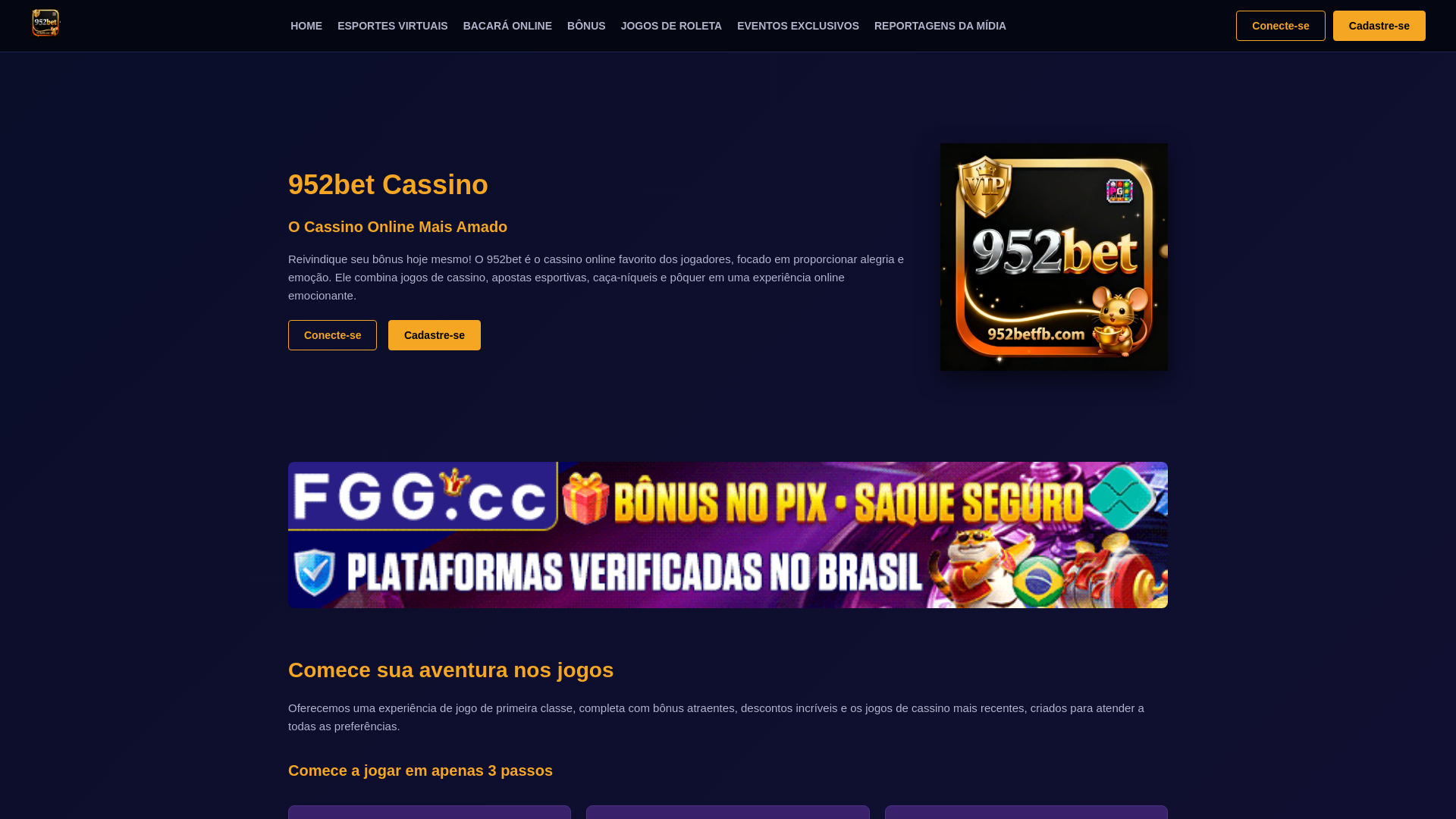 website screenshot of https://952betfb.com/