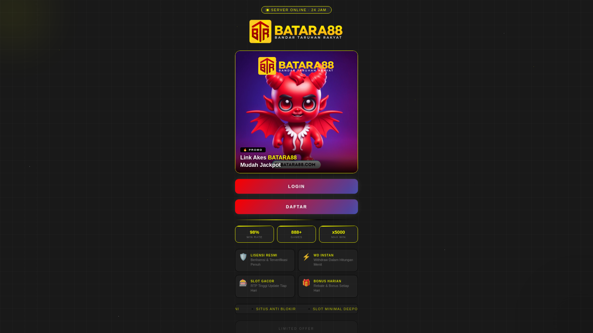 website screenshot of https://anti-iblis-merah.pages.dev/