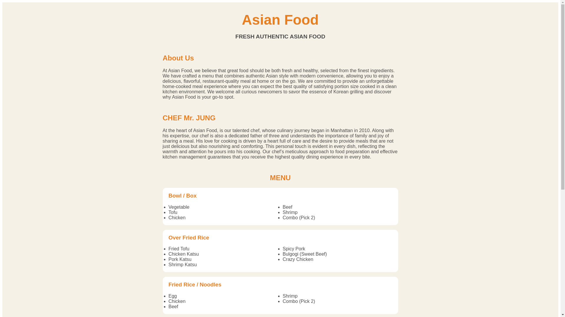 website screenshot of https://asianfoodpit.com/