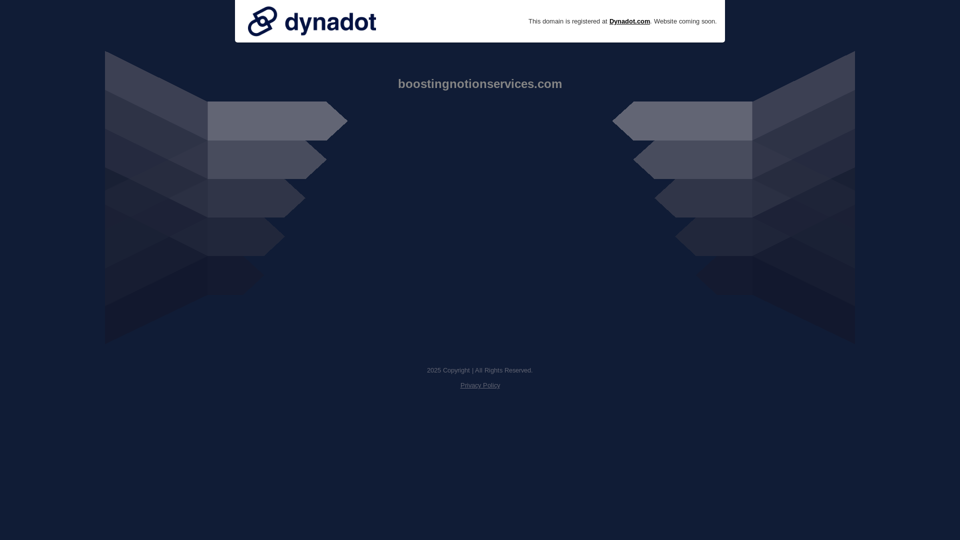 website screenshot of https://boostingnotionservices.com/