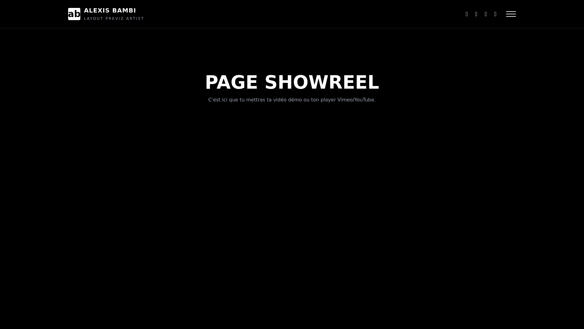 website screenshot of https://alexisbambi-site.pages.dev/