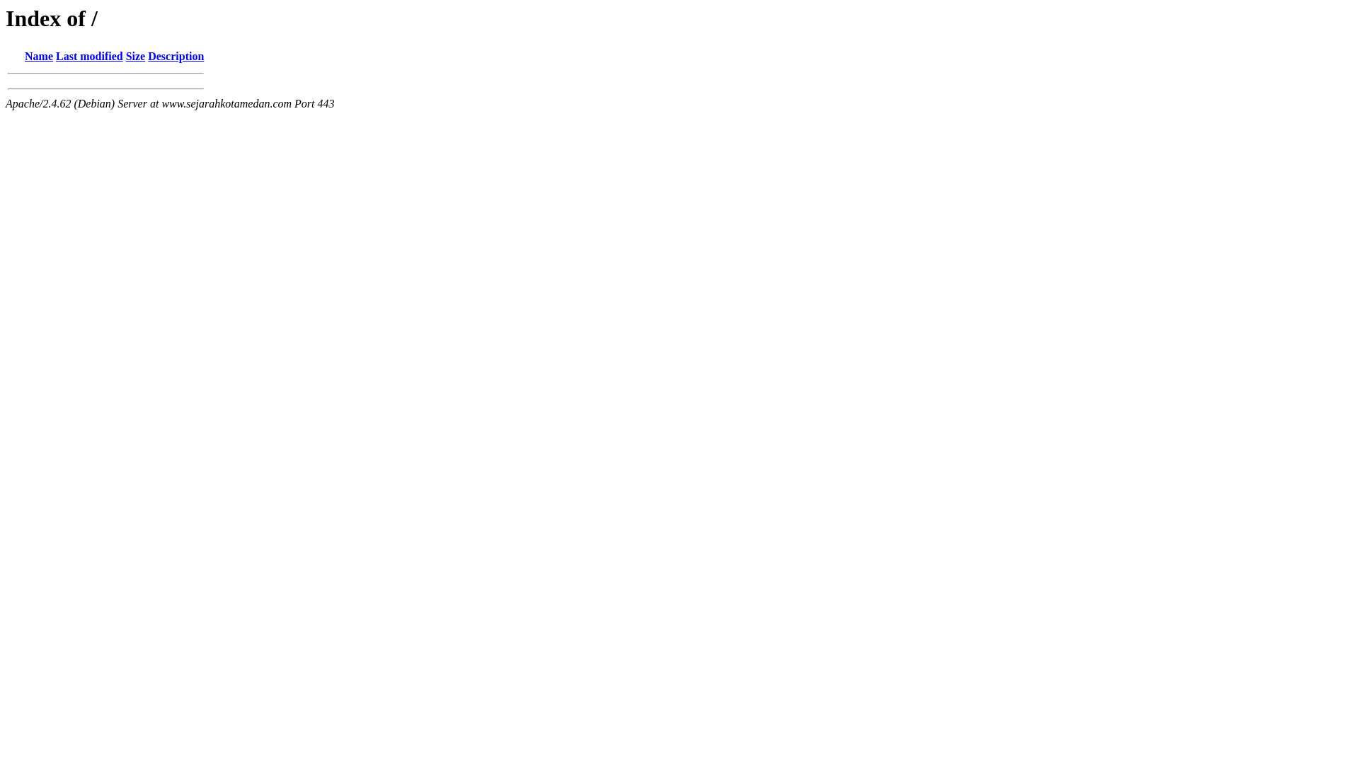 website screenshot of https://sejarahkotamedan.com/