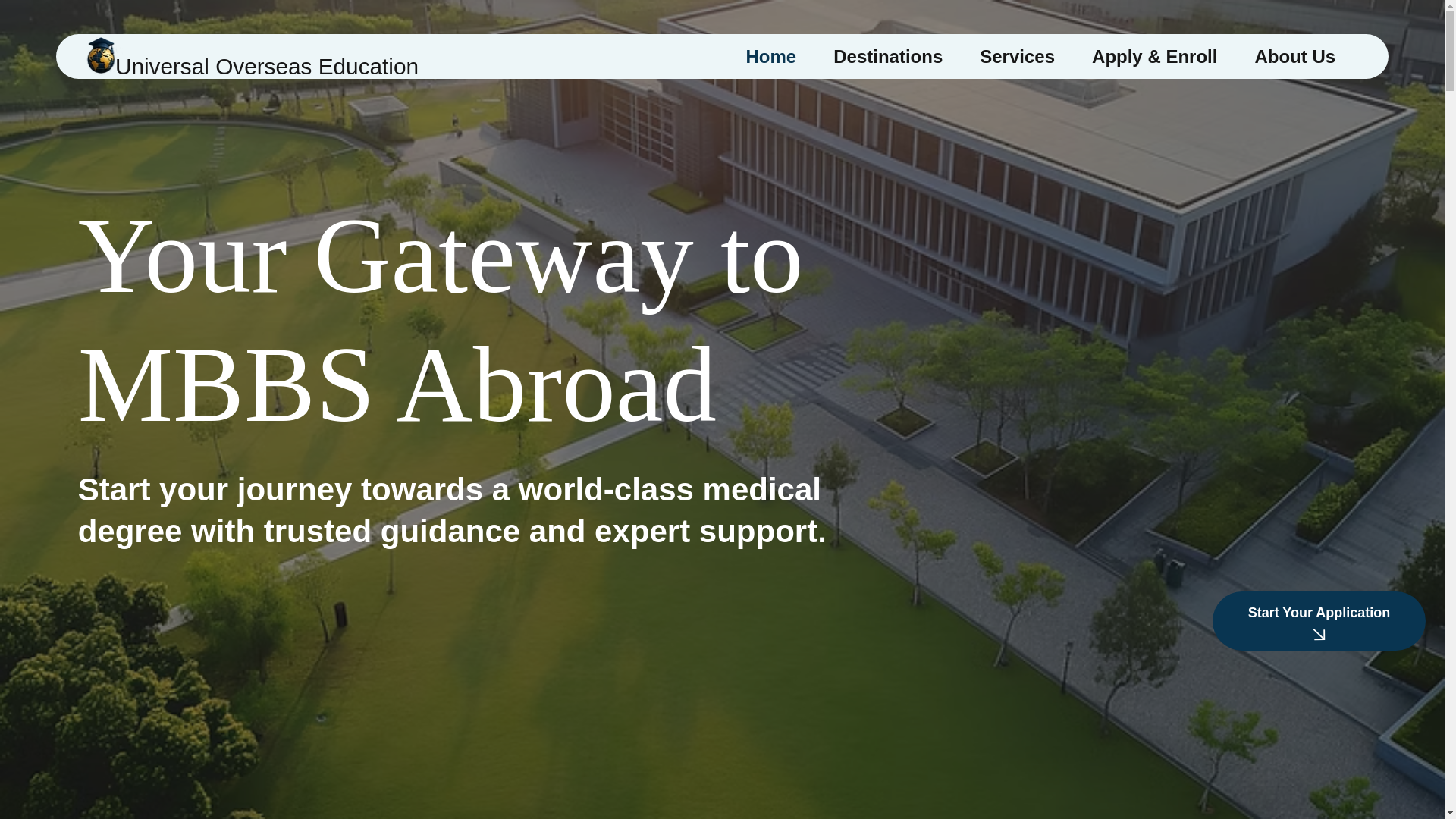 website screenshot of https://uoeconsultancy.com/