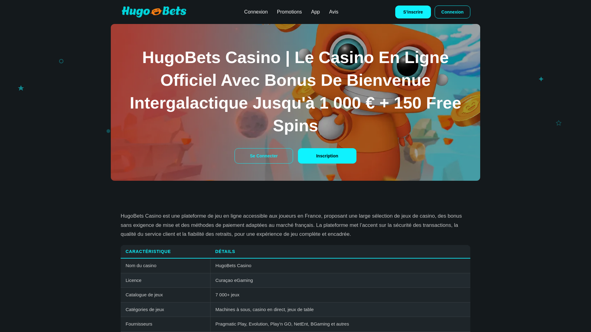 website screenshot of https://hugobetcasino-org.pages.dev/