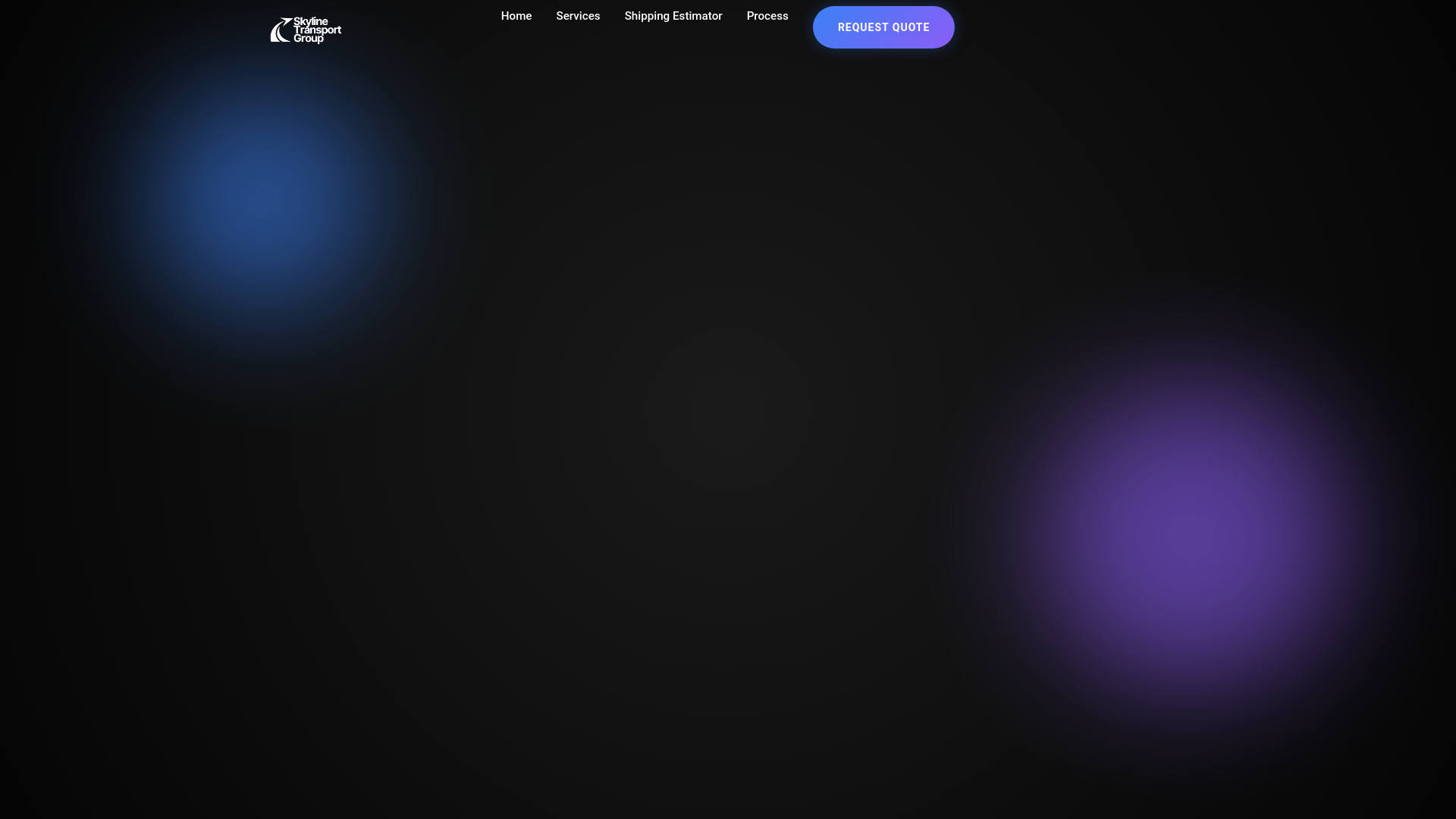 website screenshot of https://skylinetransportgroups.com