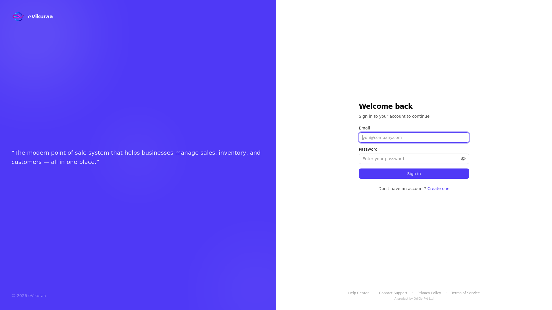website screenshot of https://evikuraa.com/