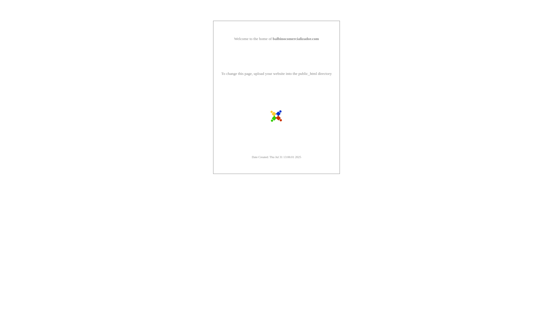 website screenshot of https://balbinocomercializador.com/