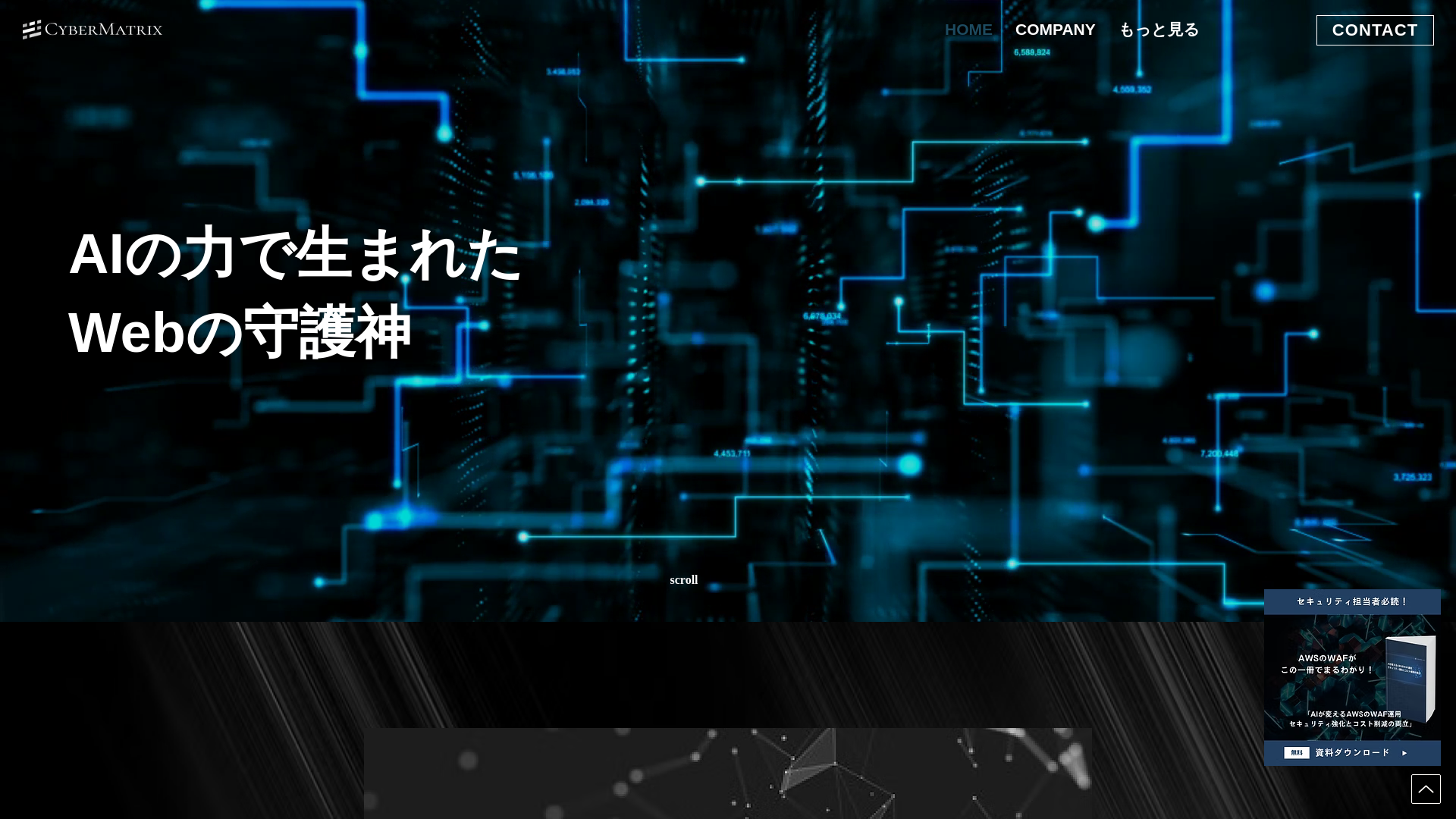 website screenshot of https://classmethod-security.jp/